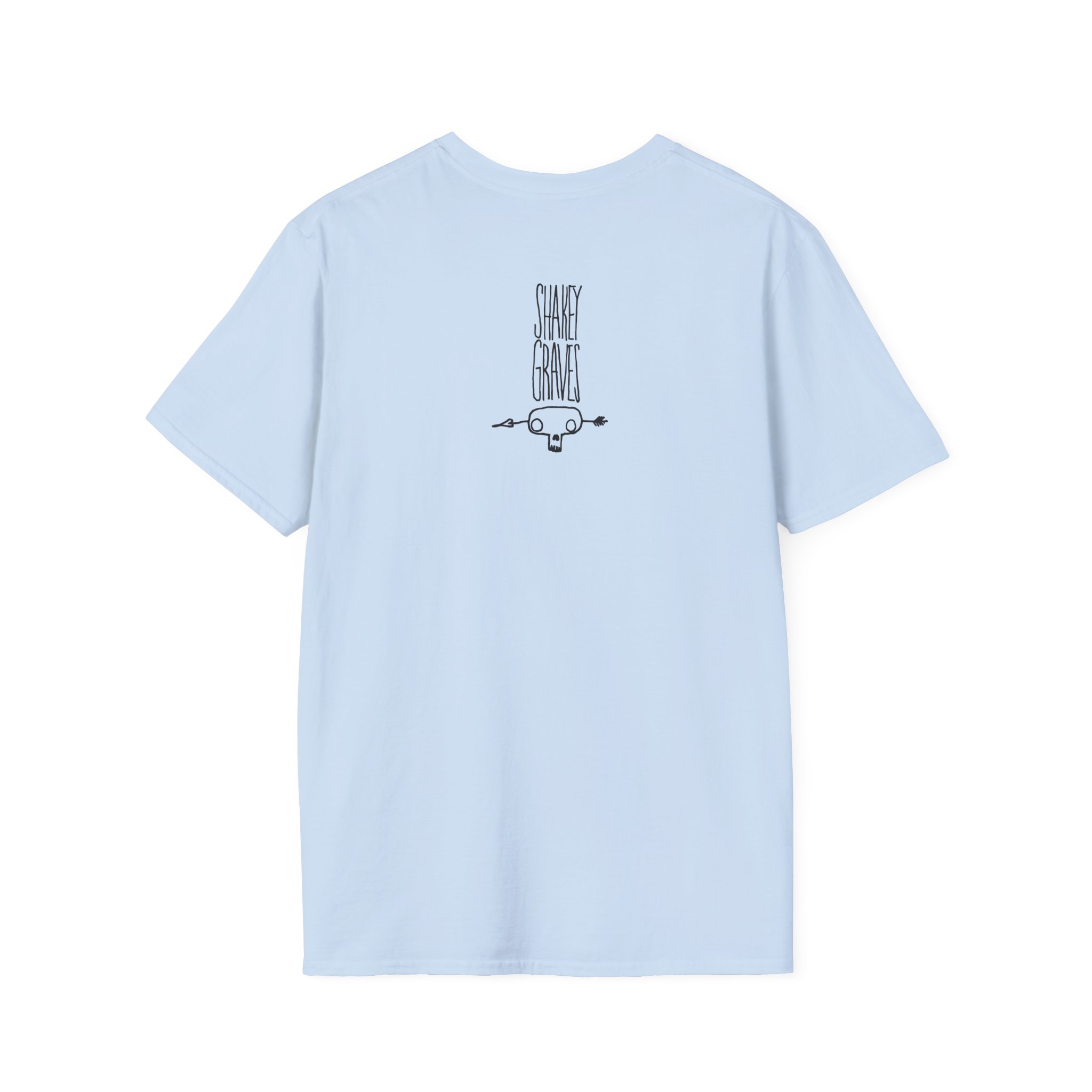 Shakey Graves SKULL Unisex Softstyle T-Shirt