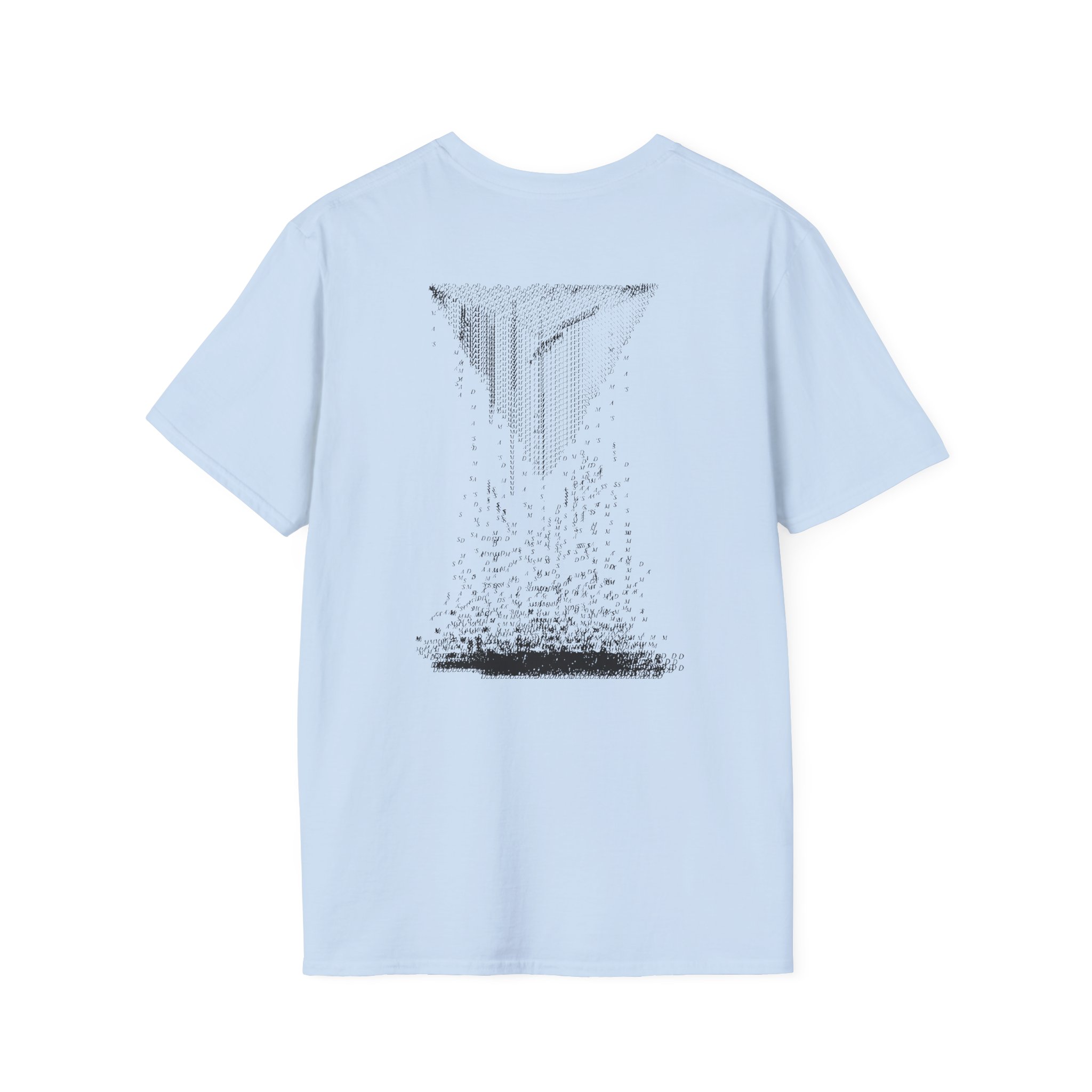 Dmas Crumbling Logo Unisex Softstyle T-Shirt