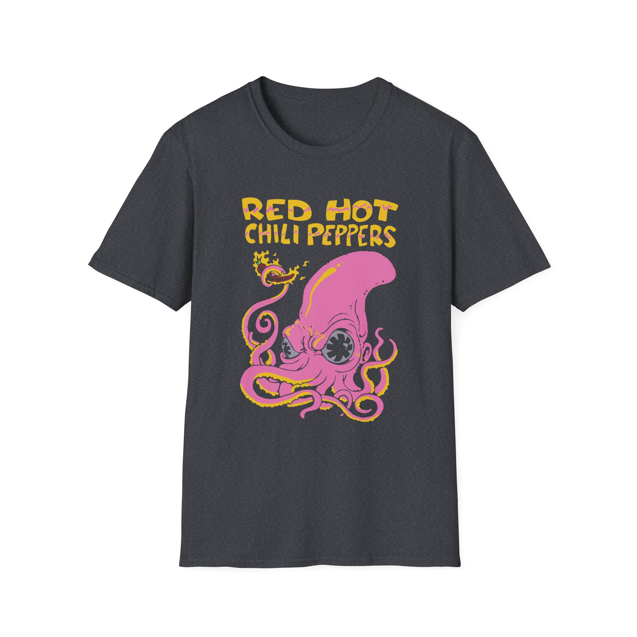Red Hot Chili Peppers Octopus Unisex Softstyle T-Shirt
