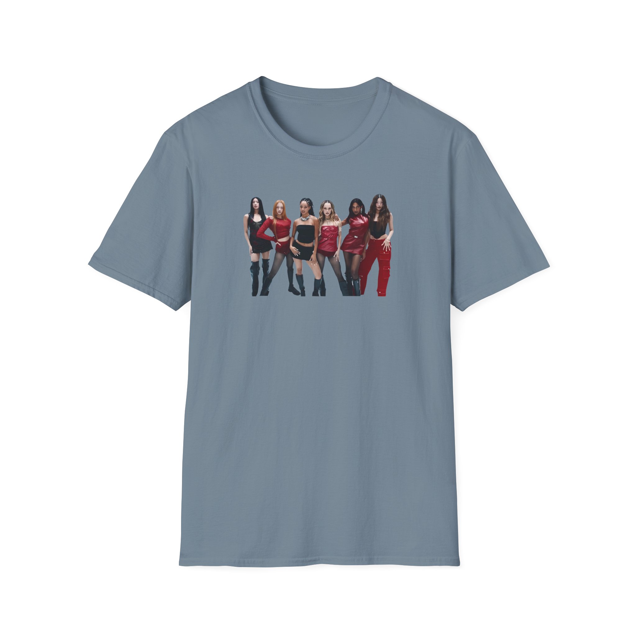 Katseye Red Photo Unisex Softstyle T-Shirt