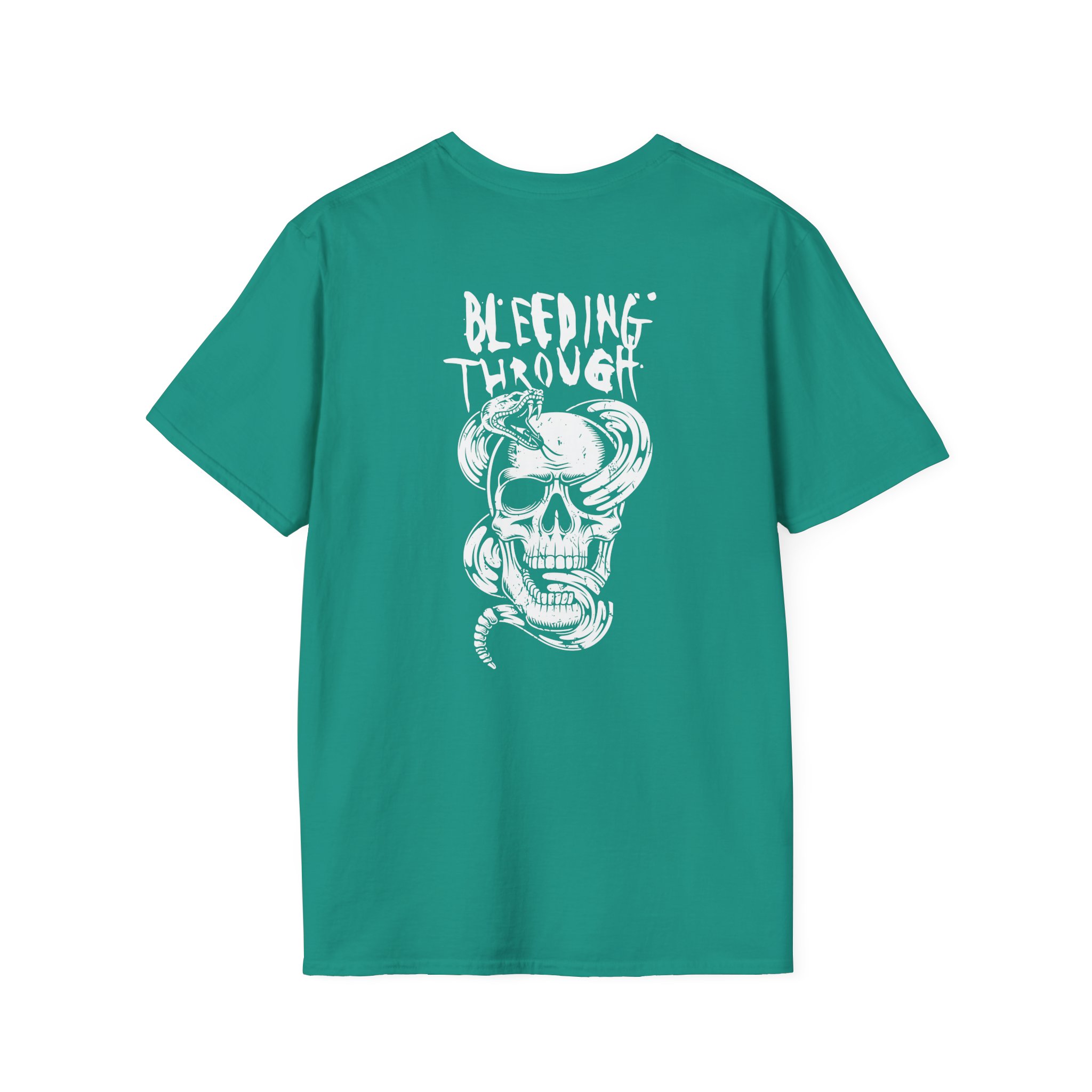 Bleeding Through SNAKE Unisex Softstyle T-Shirt