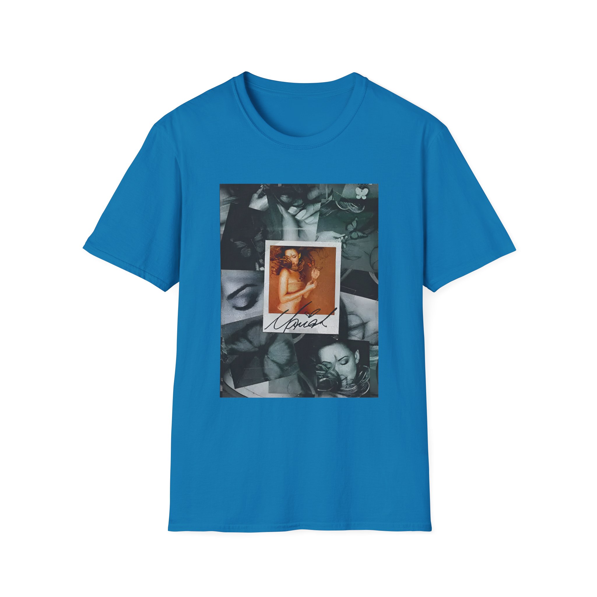 Mariah Carey Butterfly Collage Unisex Softstyle T-Shirt