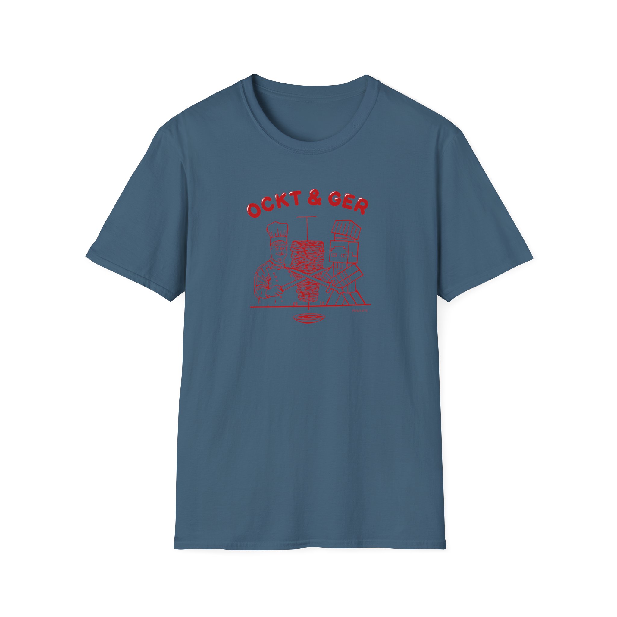 Papaplatte OCKT & GER Unisex Softstyle T-Shirt