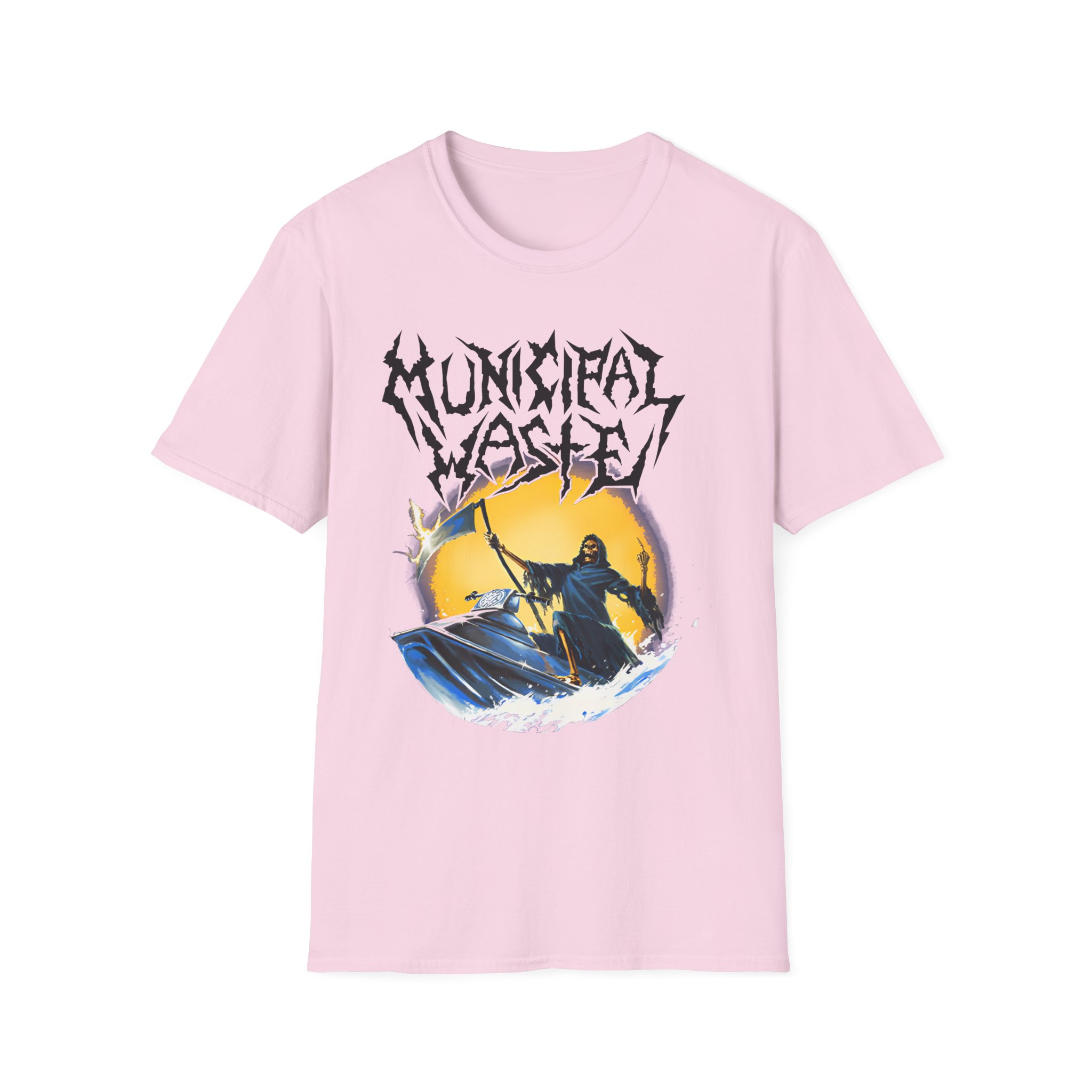 Municipal Waste Jet Ski Death Unisex Softstyle T-Shirt