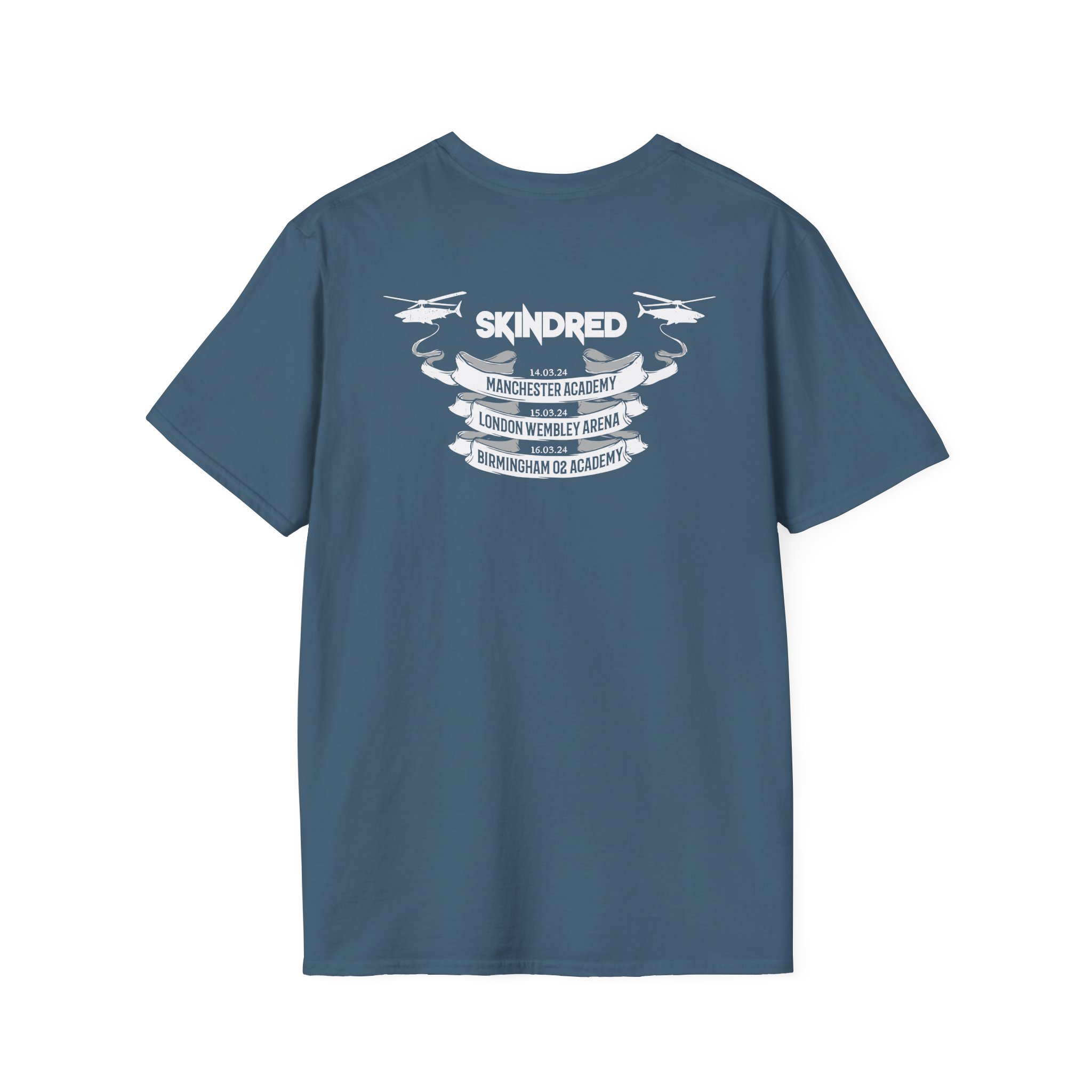 Skindred Unity Sound Tour Unisex Softstyle T-Shirt