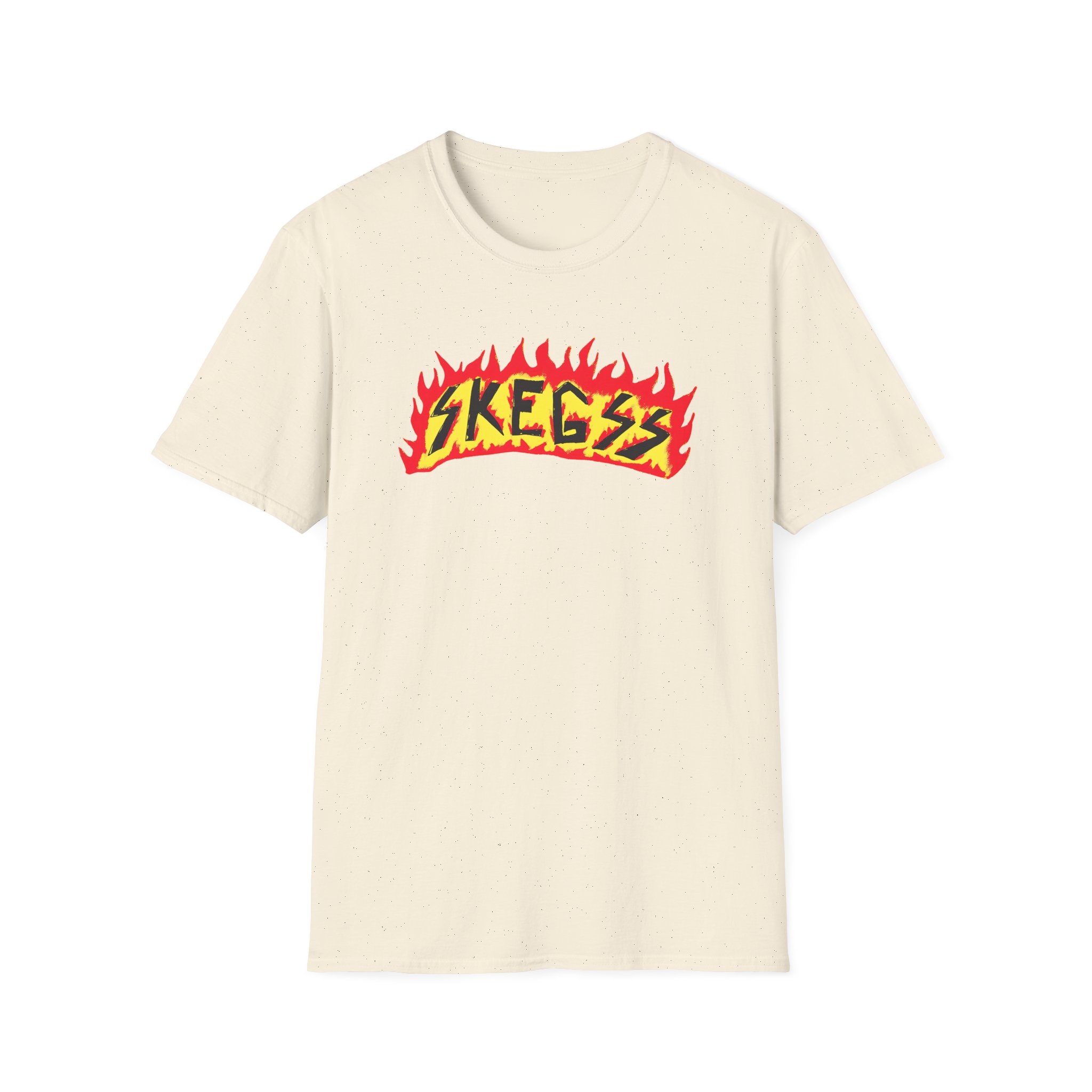 Skegss Flame Logo Unisex Softstyle T-Shirt