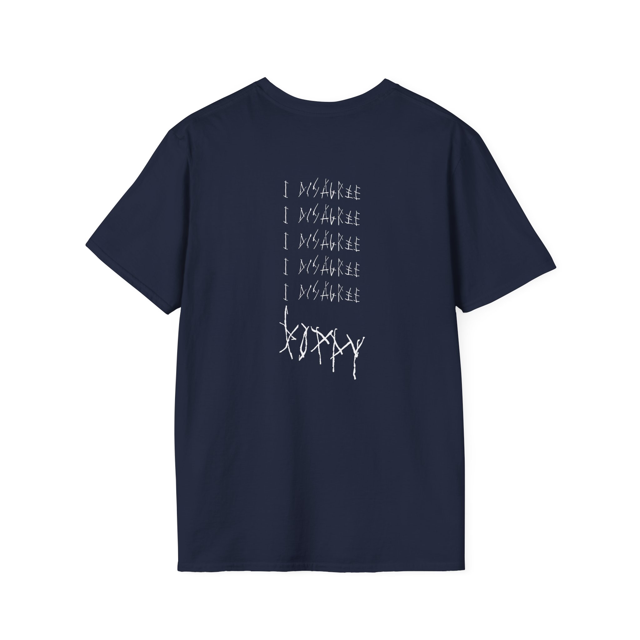 Poppy I Disagree' Album Artwork Unisex Softstyle T-Shirt