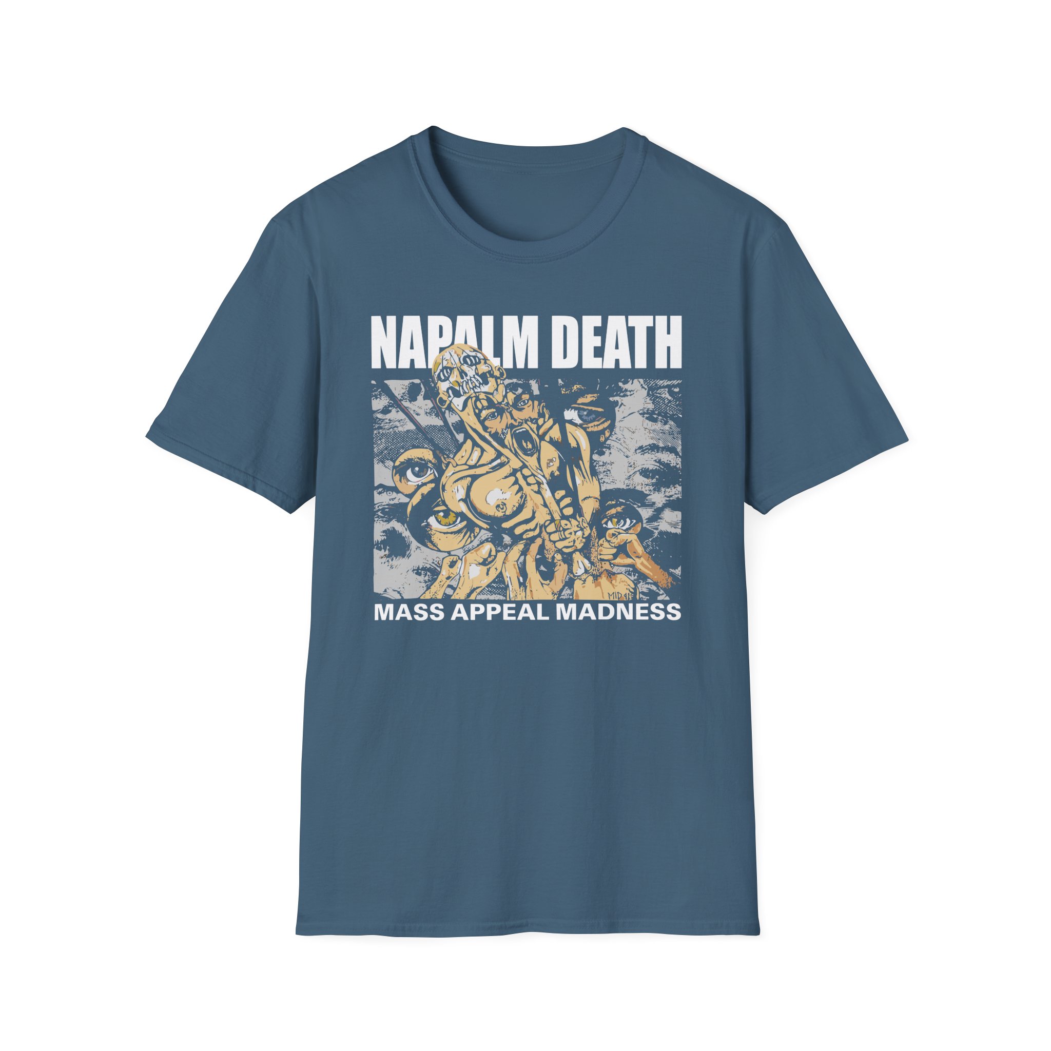 Napalm Death Mass Appeal Madness Unisex Softstyle T-Shirt