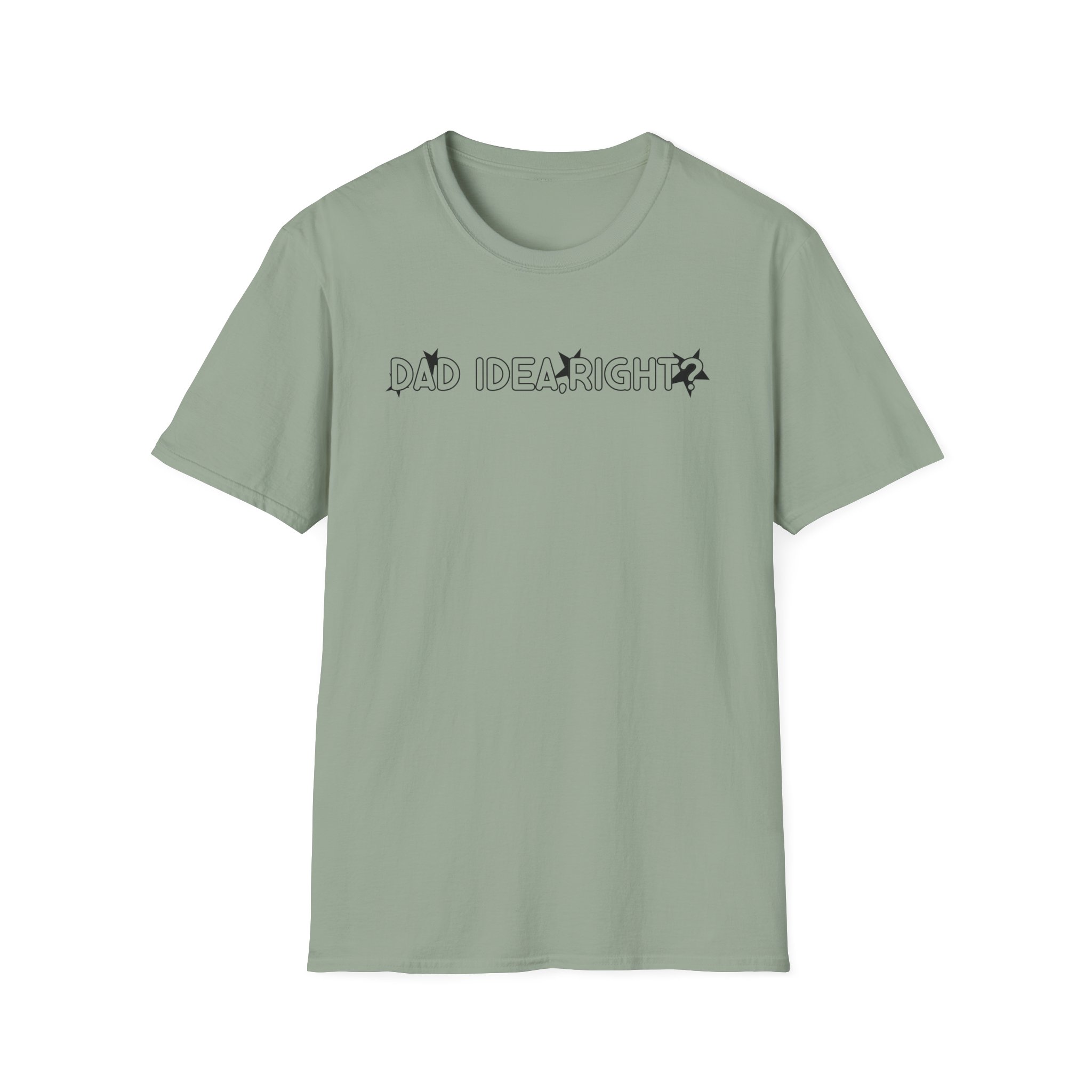 Olivia Rodrigo dad idea right? unisex softstyle t-shirt