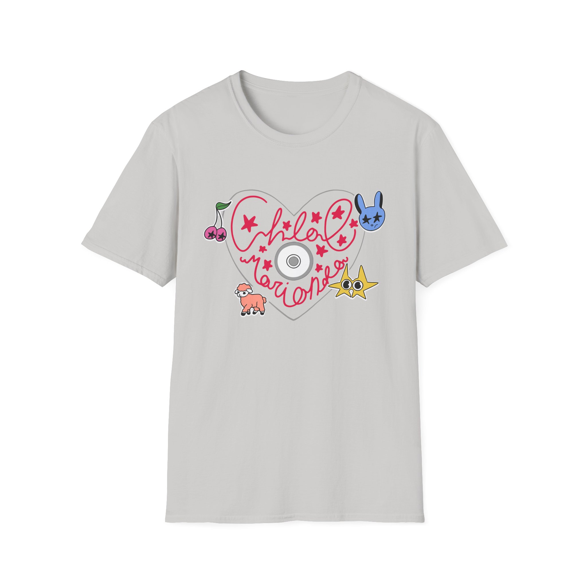 Chloe Moriondo Cd Heart Unisex Softstyle T-Shirt