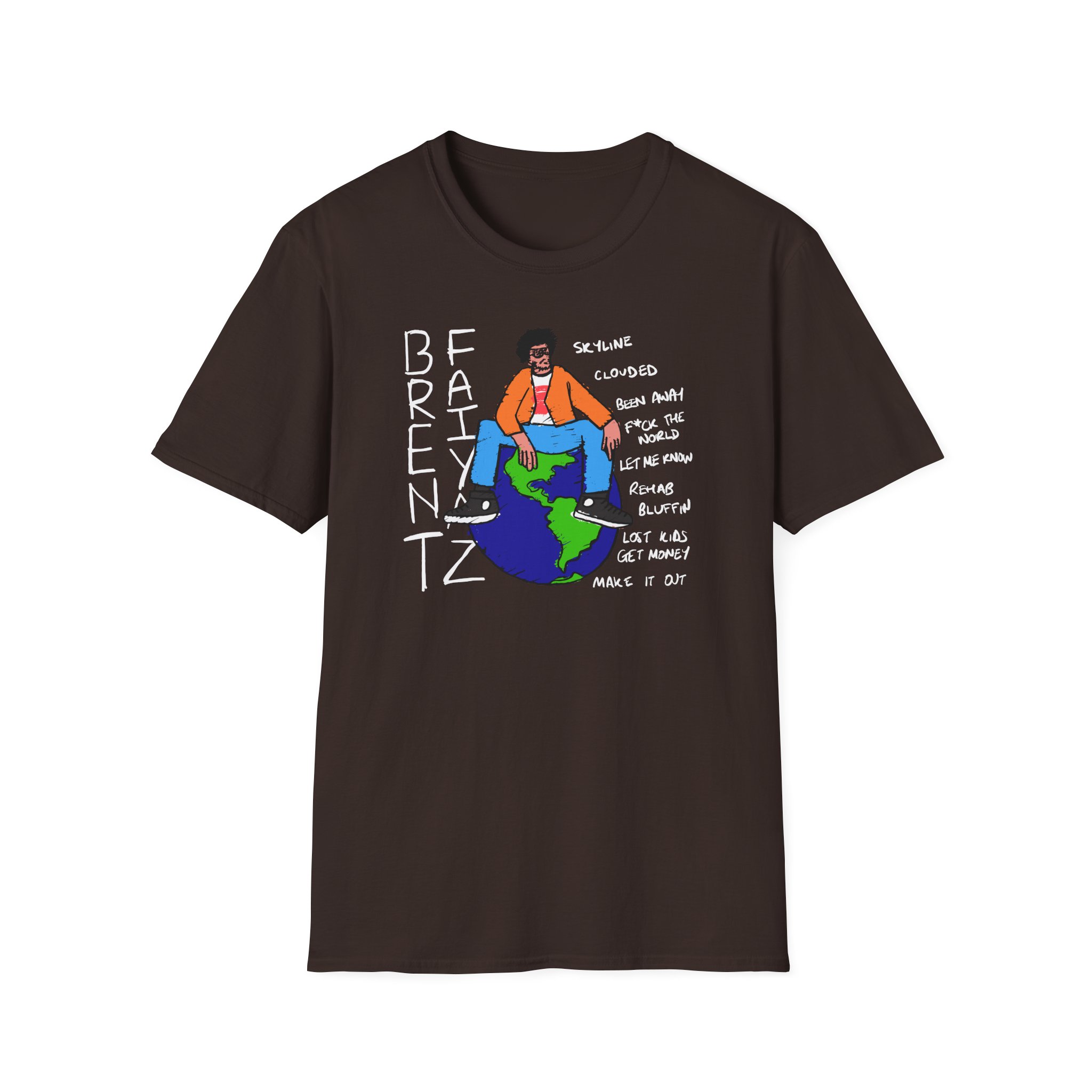 Brent Faiyaz Sketchbook Unisex Softstyle T-Shirt