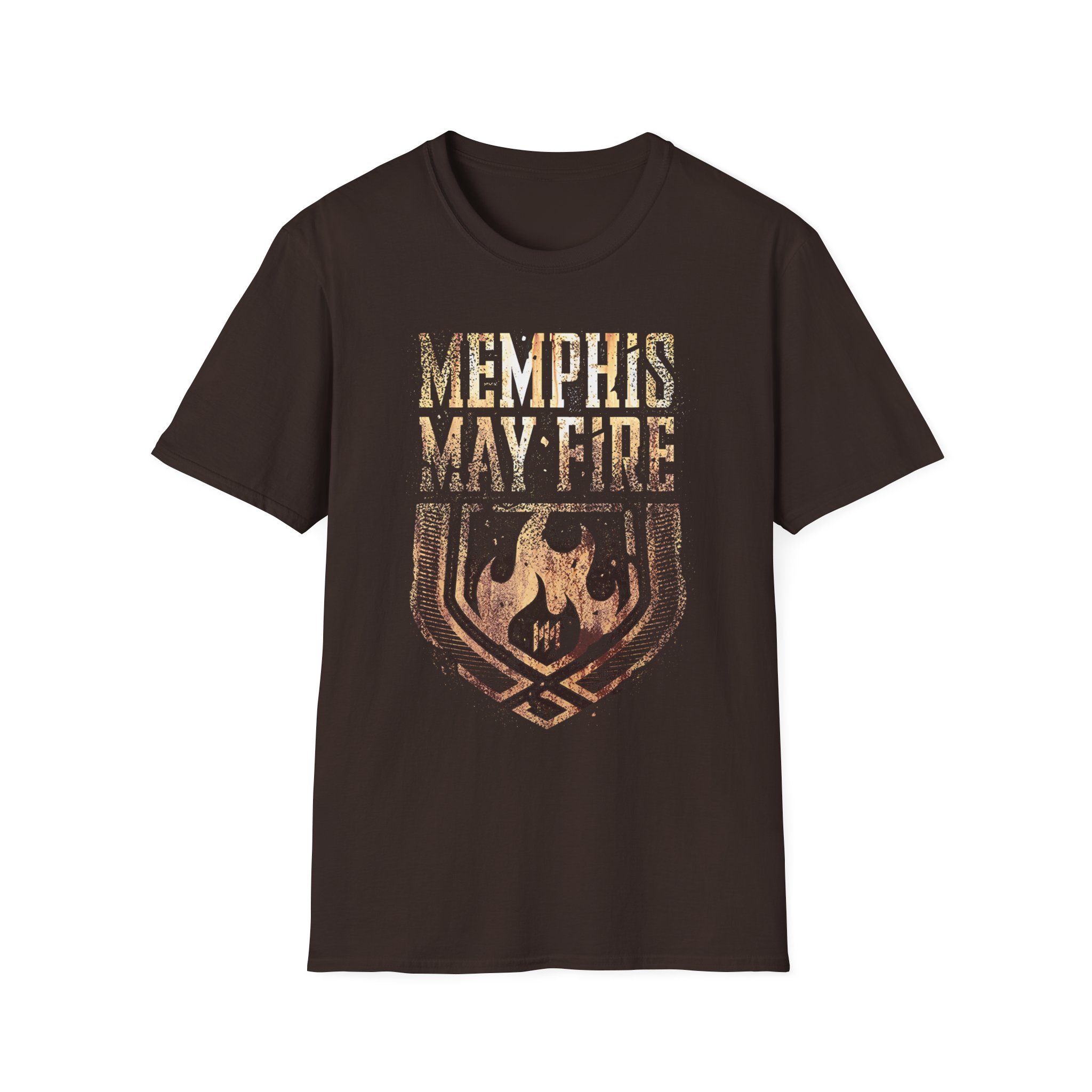 Memphis May Fire the Flame Unisex Softstyle T-Shirt