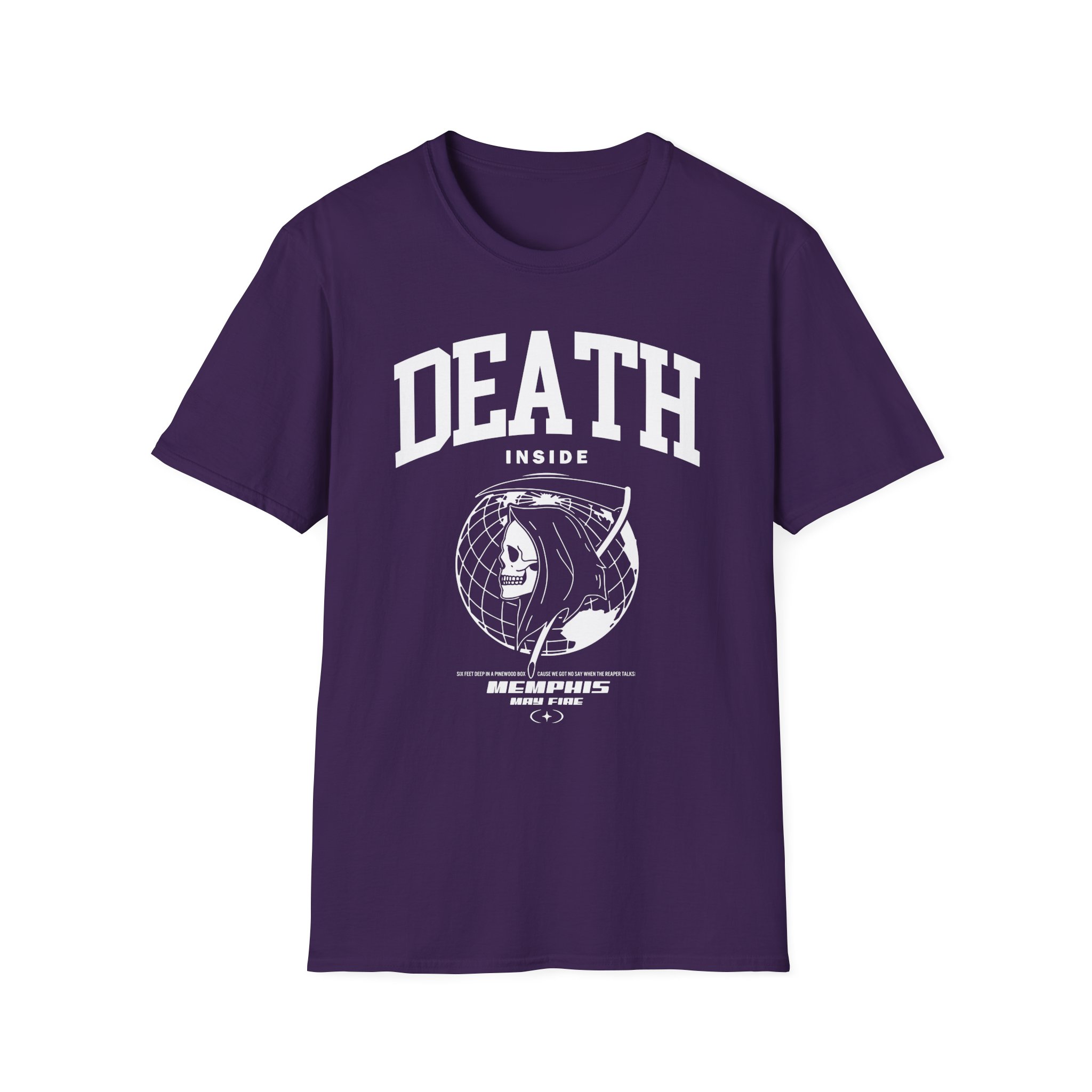Memphis May Fire Death Inside Spider Unisex Softstyle T-Shirt