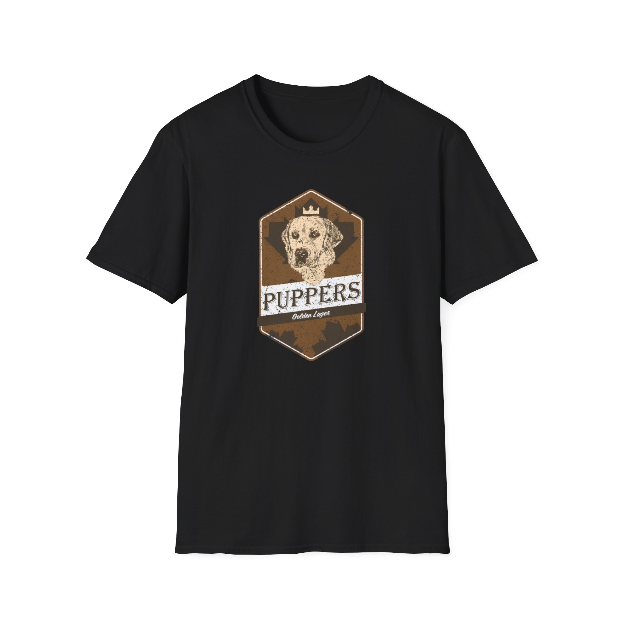 Letterkenny Puppers Golden Lager Unisex Softstyle T-Shirt