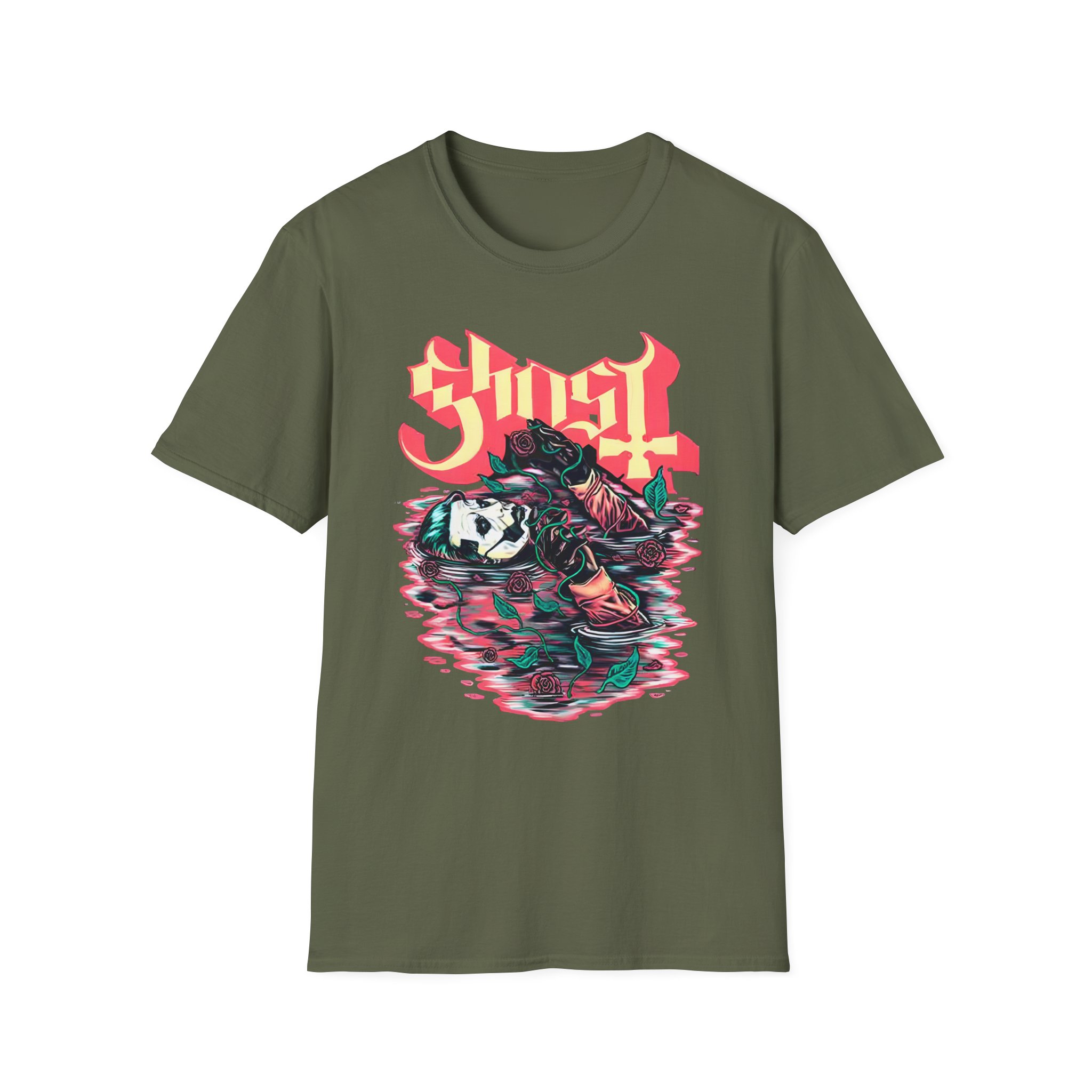 Ghost Band Pre-Raphaelite Unisex Softstyle T-Shirt