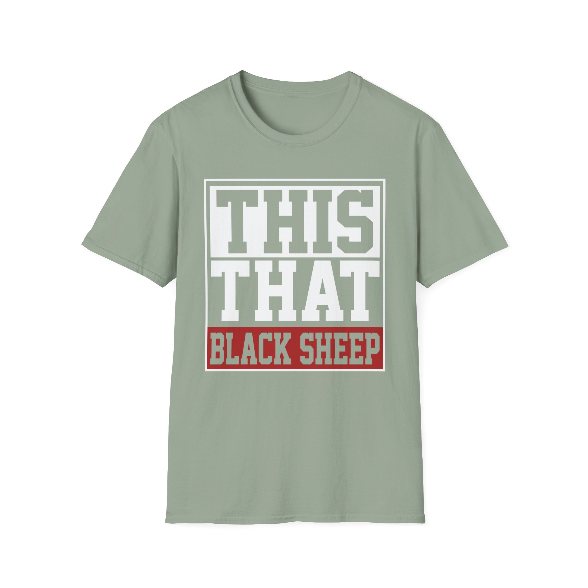 Black Sheep This That Unisex Softstyle T-Shirt