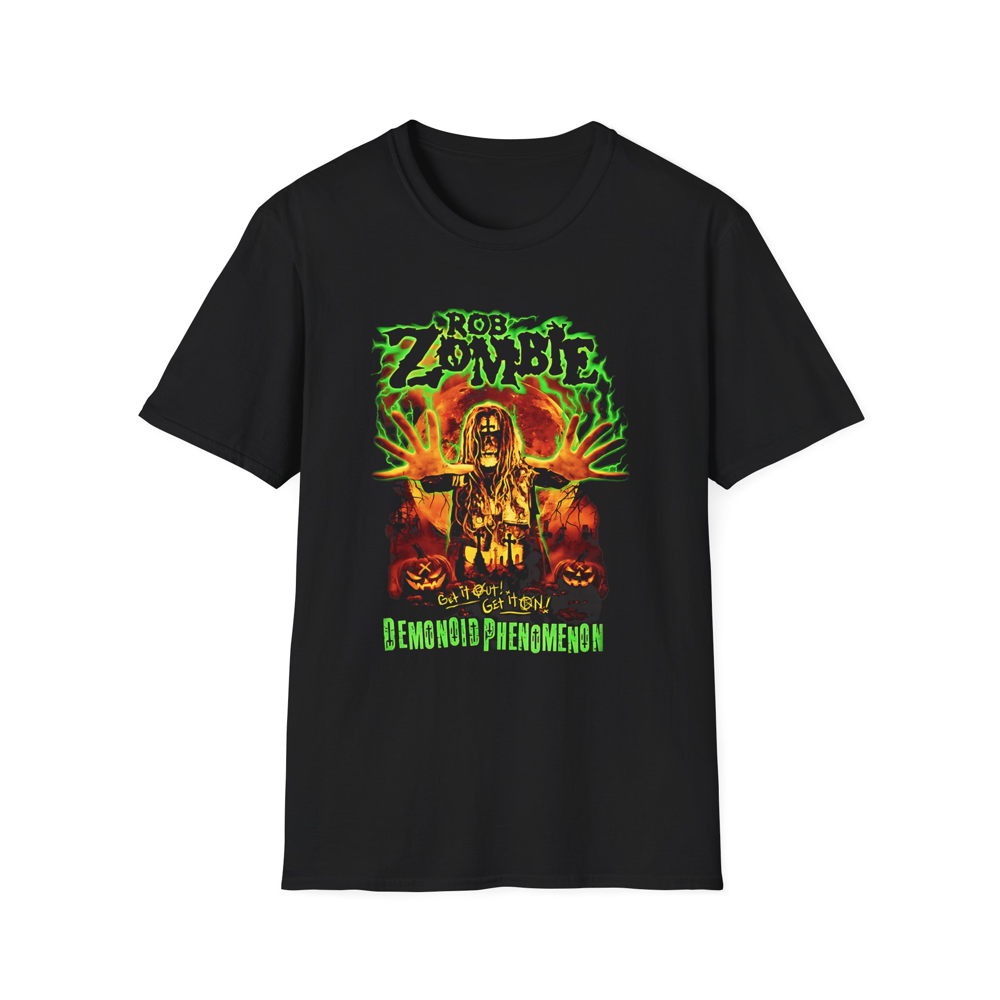 Rob Zombie Demonoid Graveyard Unisex Softstyle T-Shirt