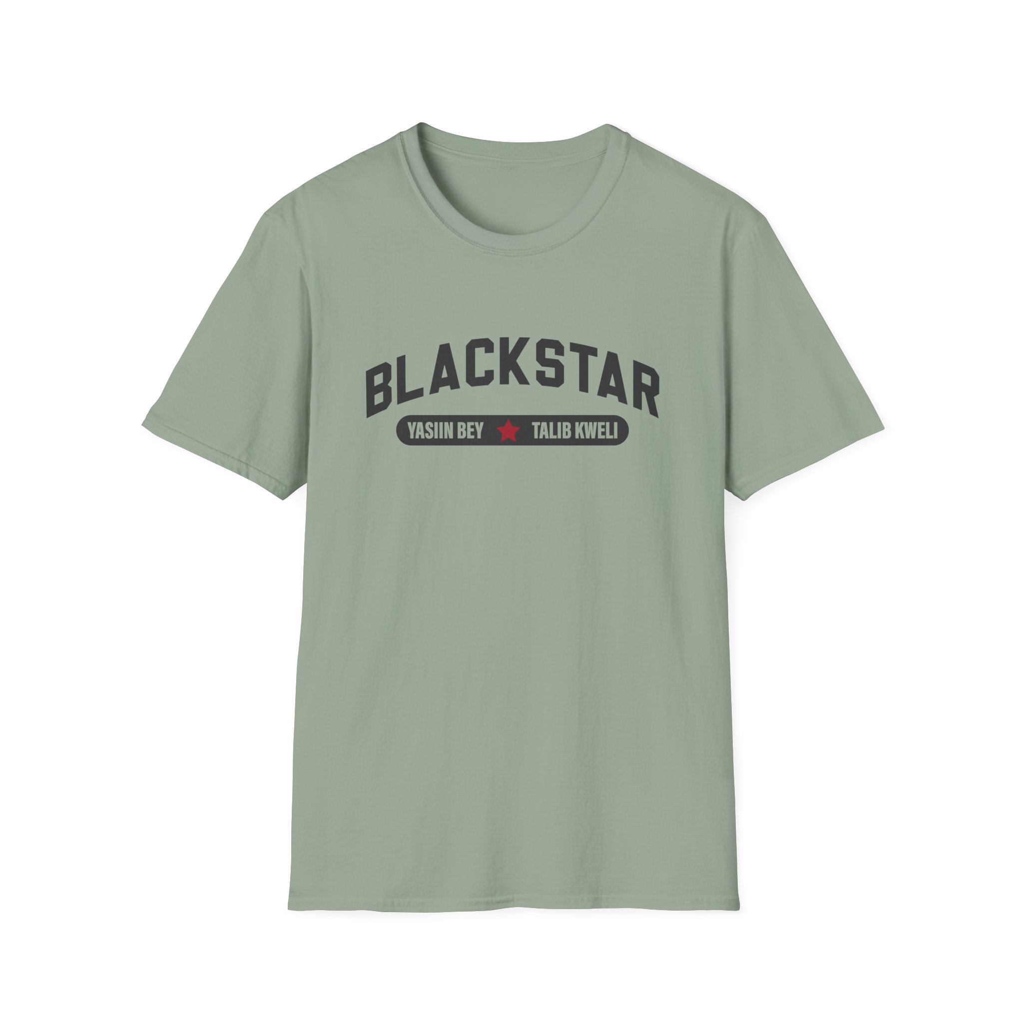 Black Star Varsity Unisex Softstyle T-Shirt