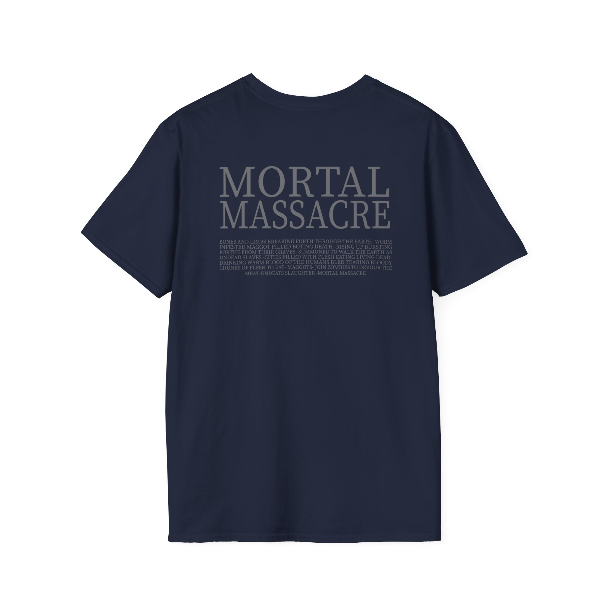 Mortician Mortal Massacre Unisex Softstyle T-Shirt