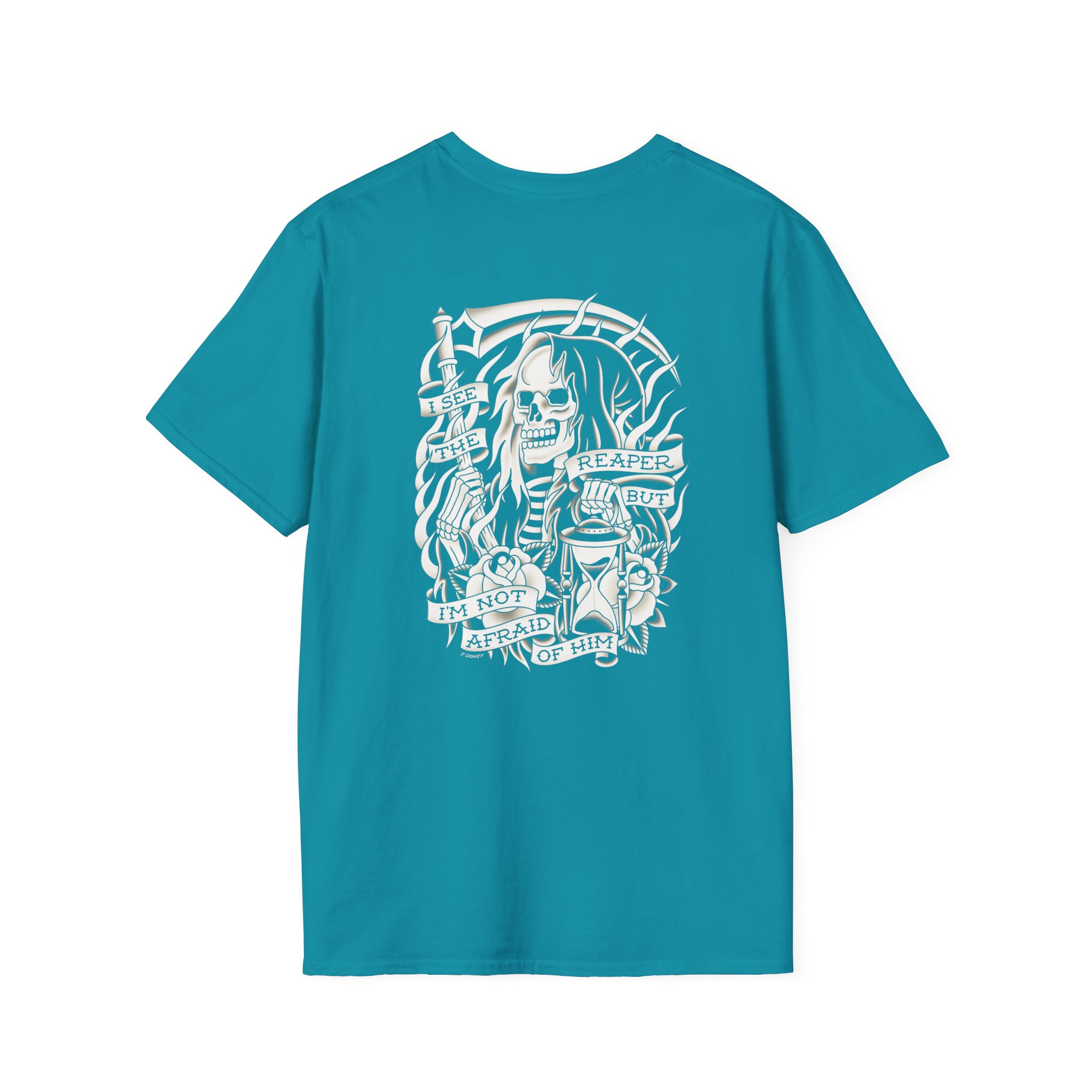 The Ghost Inside Skull Reaper Unisex Softstyle T-Shirt