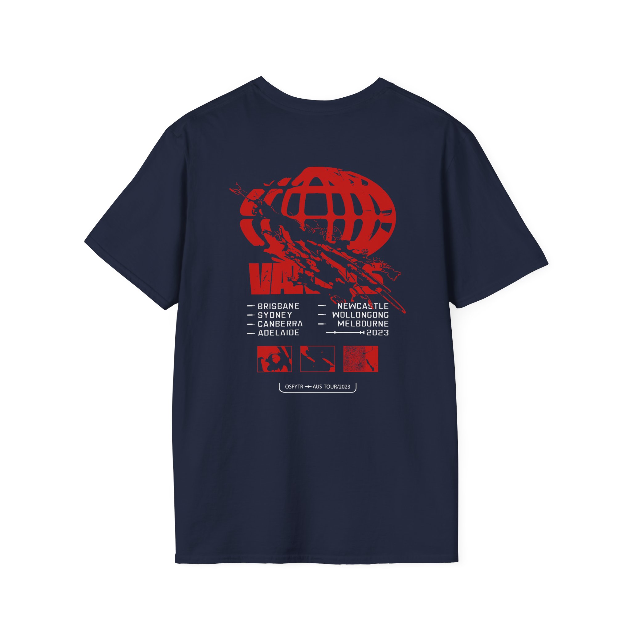 Varials Australian Tour Unisex Softstyle T-Shirt