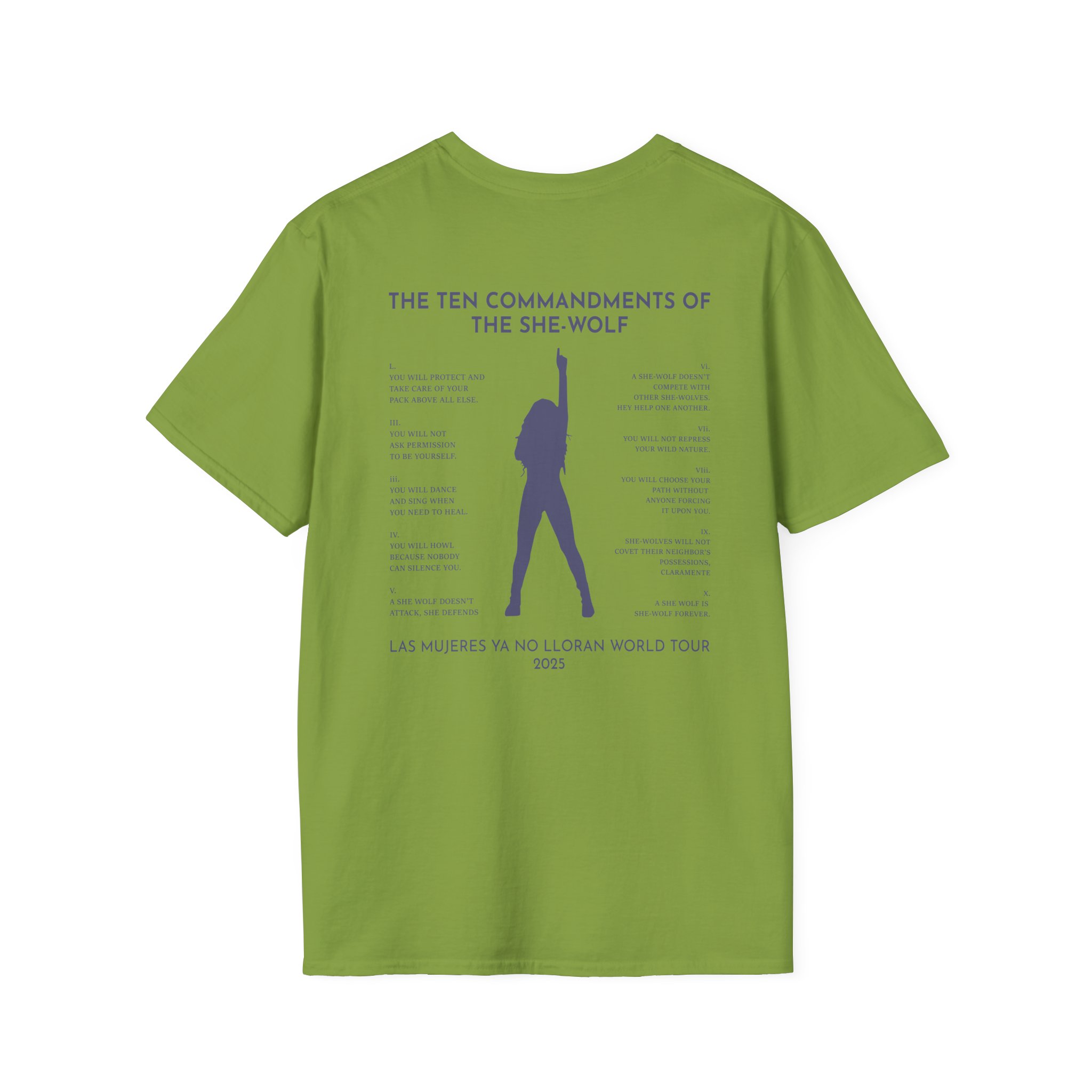Shakira Commandments Unisex Softstyle T-Shirt