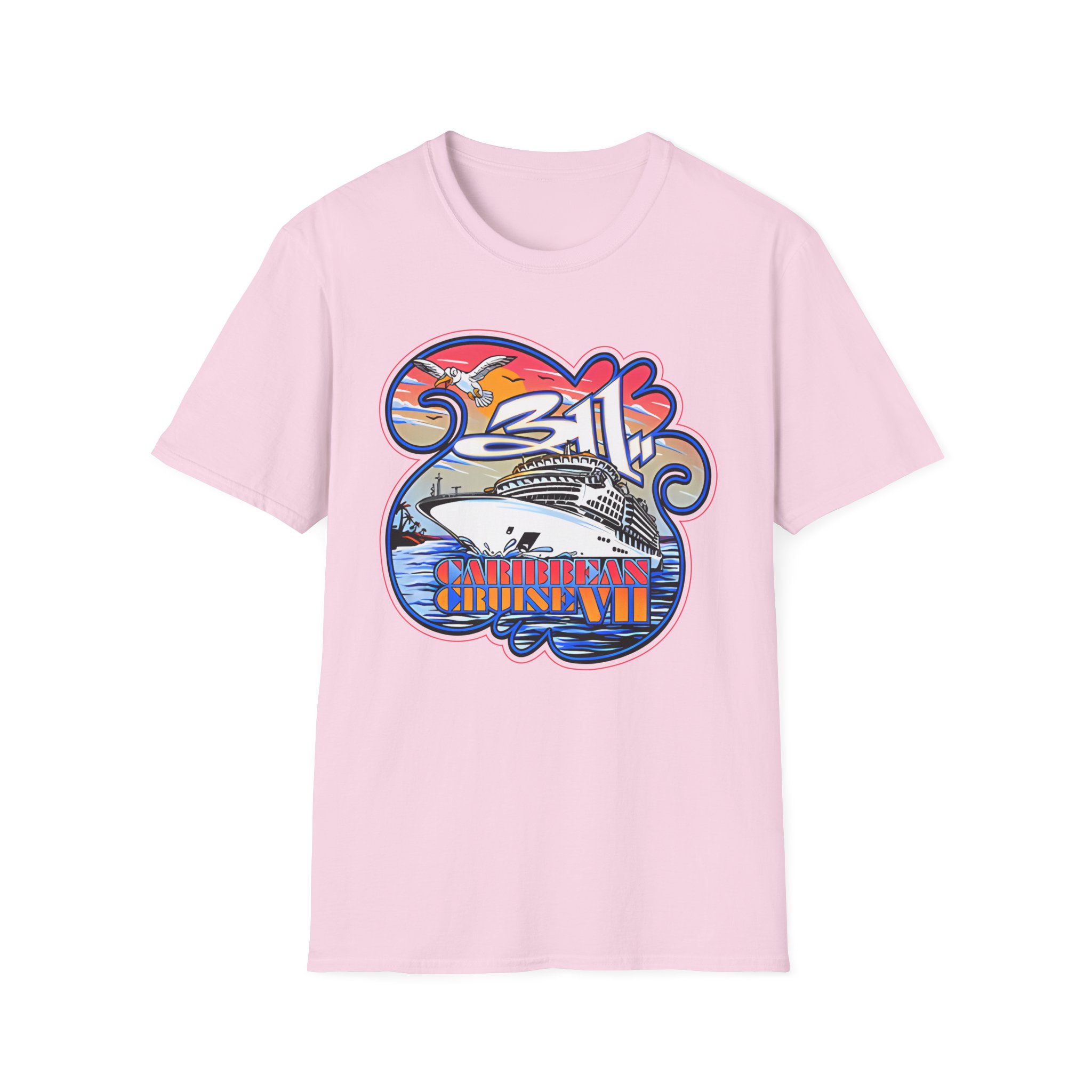 311 Love Boat Unisex Softstyle T-Shirt