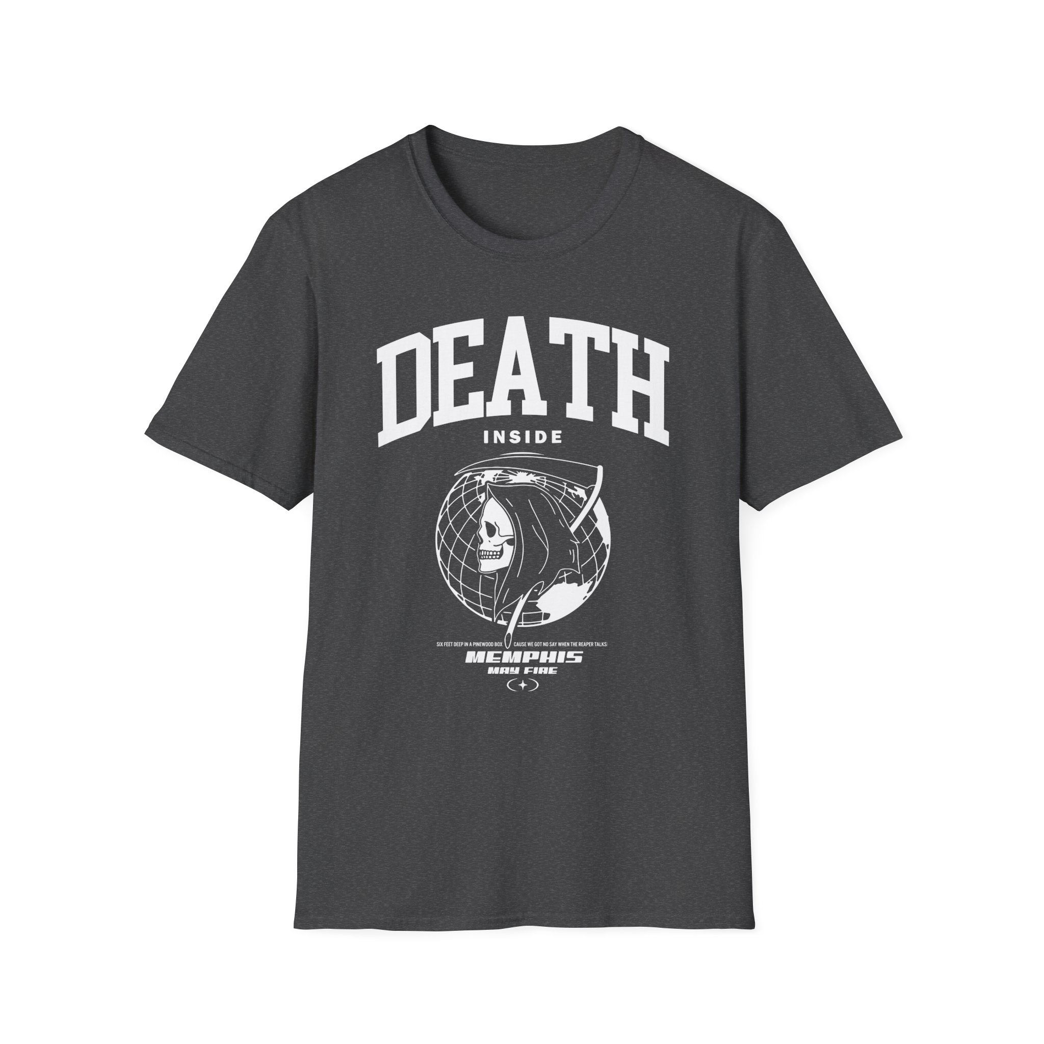 Memphis May Fire Death Inside Spider Unisex Softstyle T-Shirt