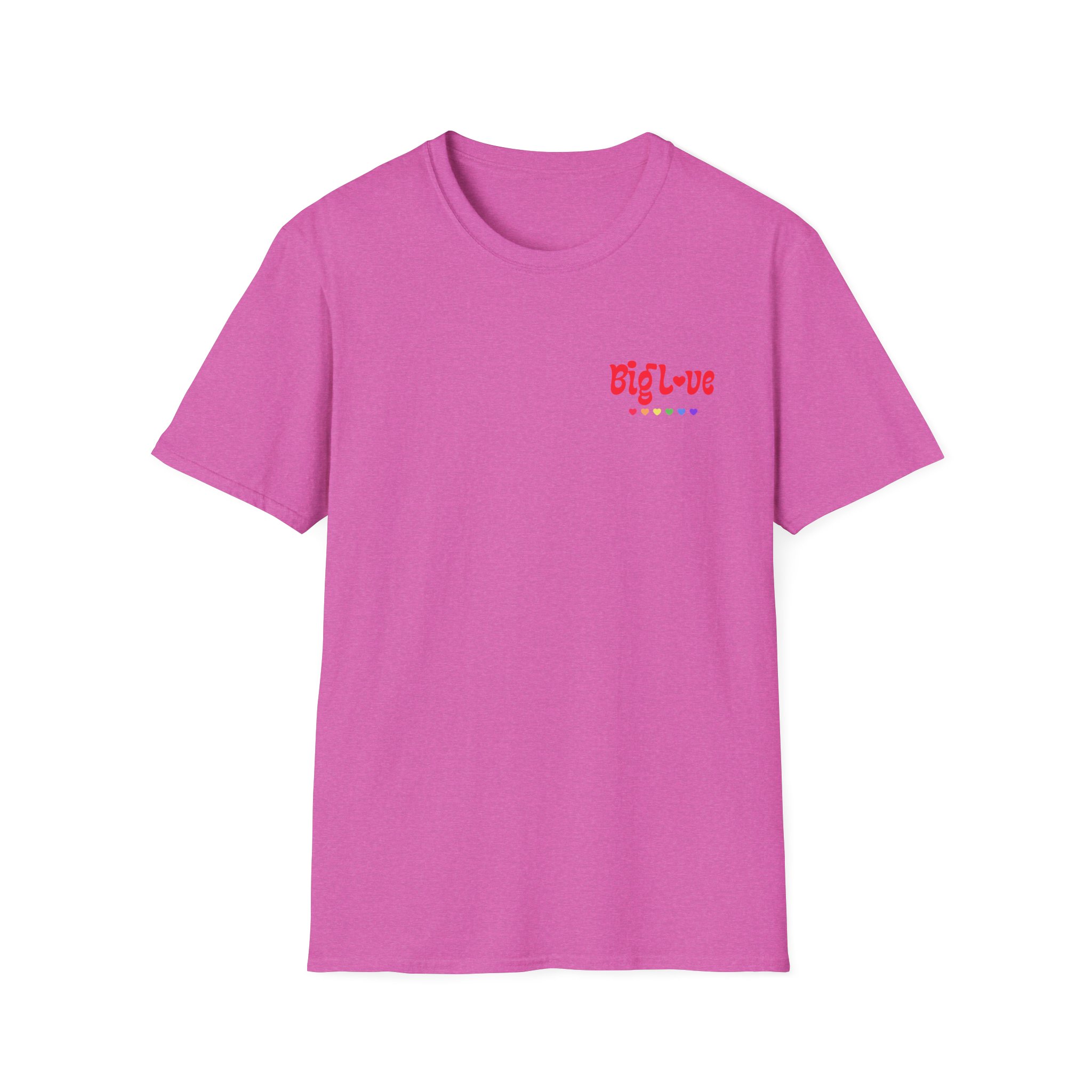 Erin Caldwell Pride BIG LOVE Unisex Softstyle T-Shirt