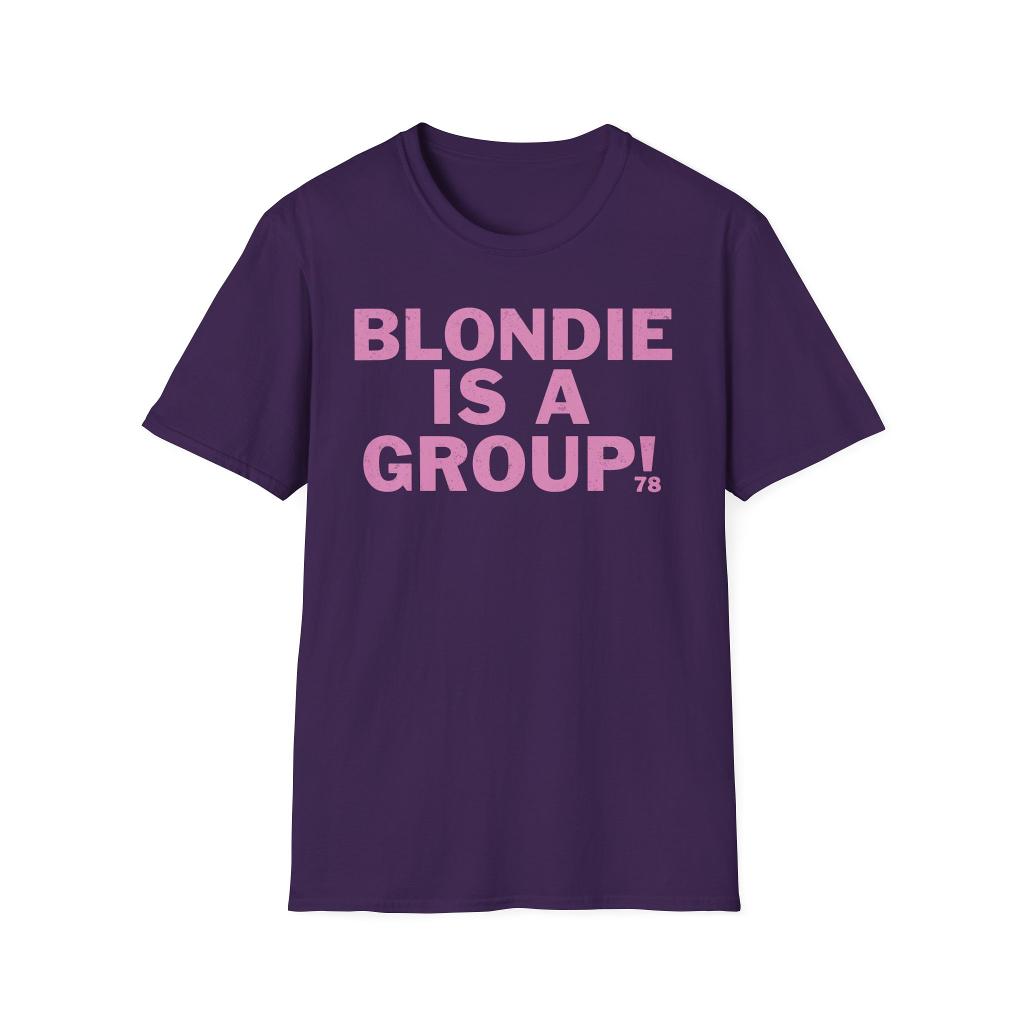 Blondie is a Group Unisex Softstyle T-Shirt