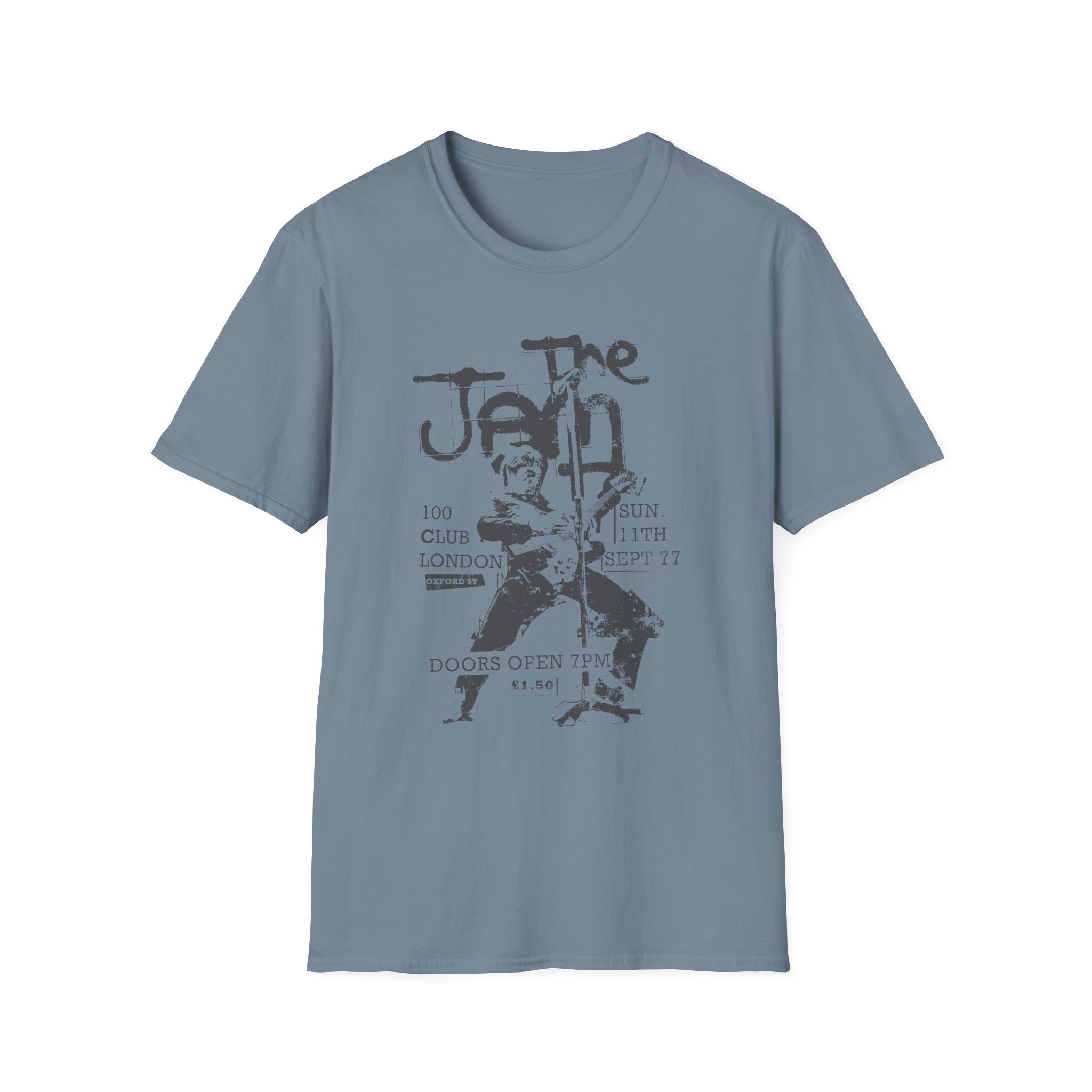 TJ 100 Club 77 Band Unisex Softstyle T-Shirt