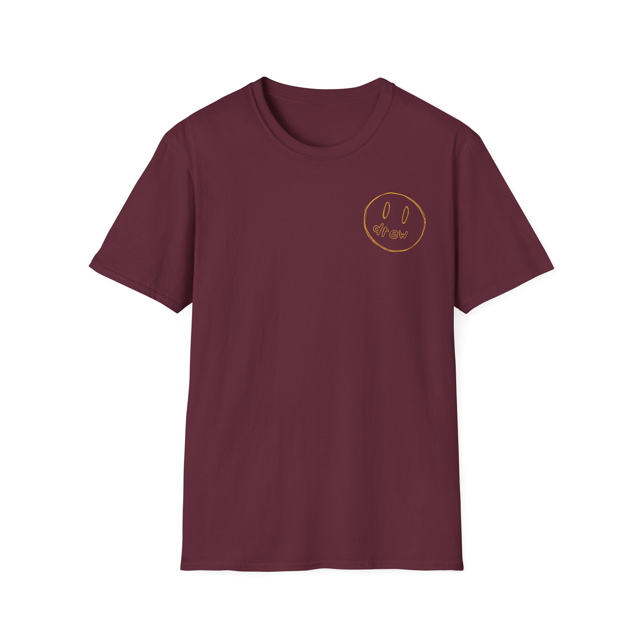 Drew Sketch Mascot Unisex Softstyle T-Shirt