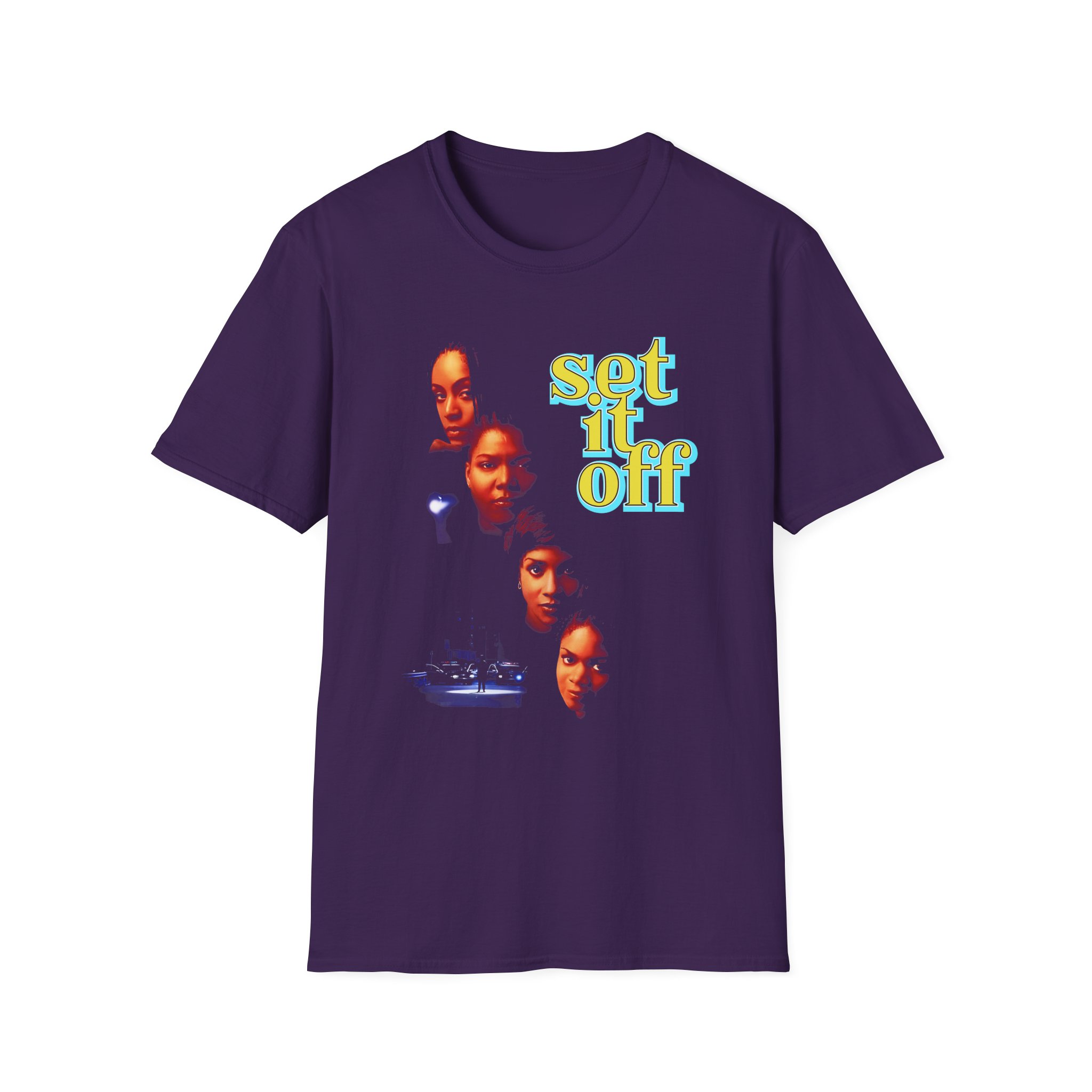 Queen Latifah Set It Off Unisex Softstyle T-Shirt