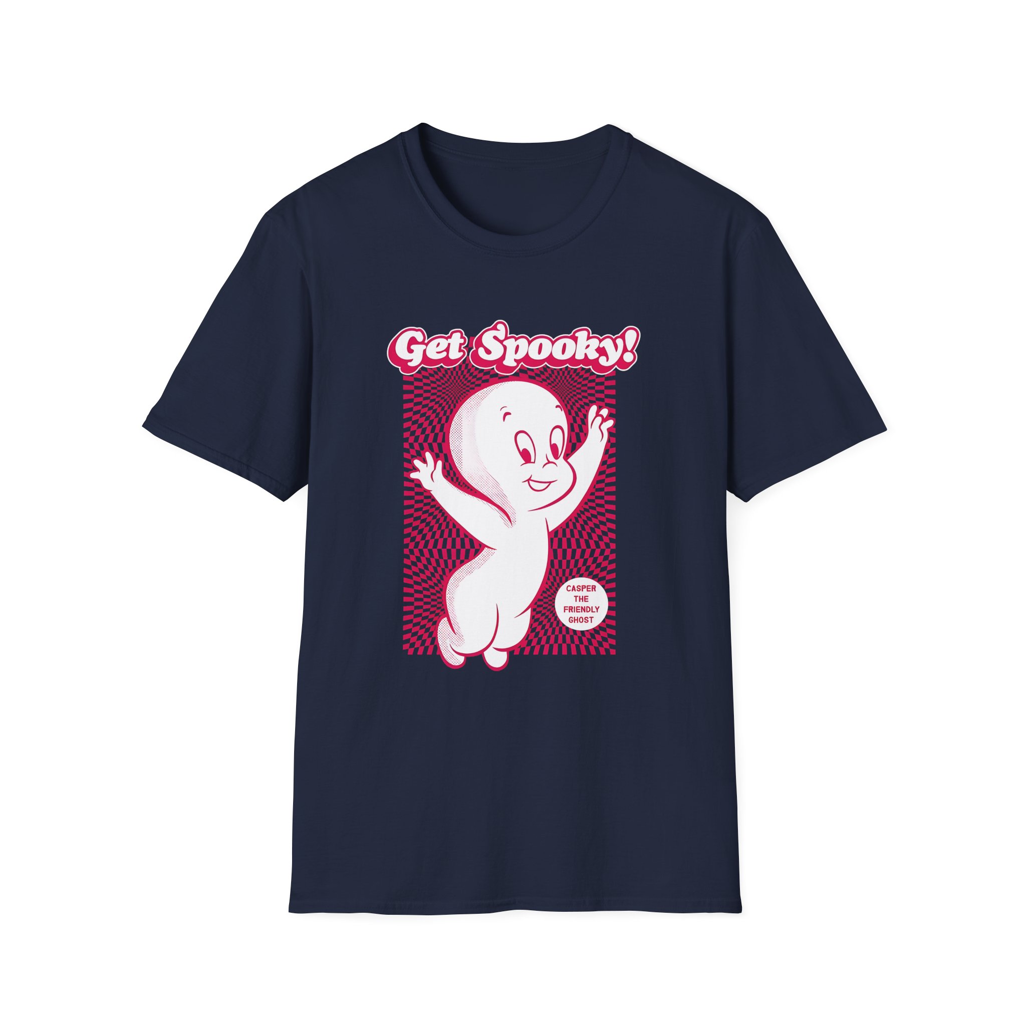Casper the Friendly Ghost Get Spooky Unisex Softstyle T-Shirt