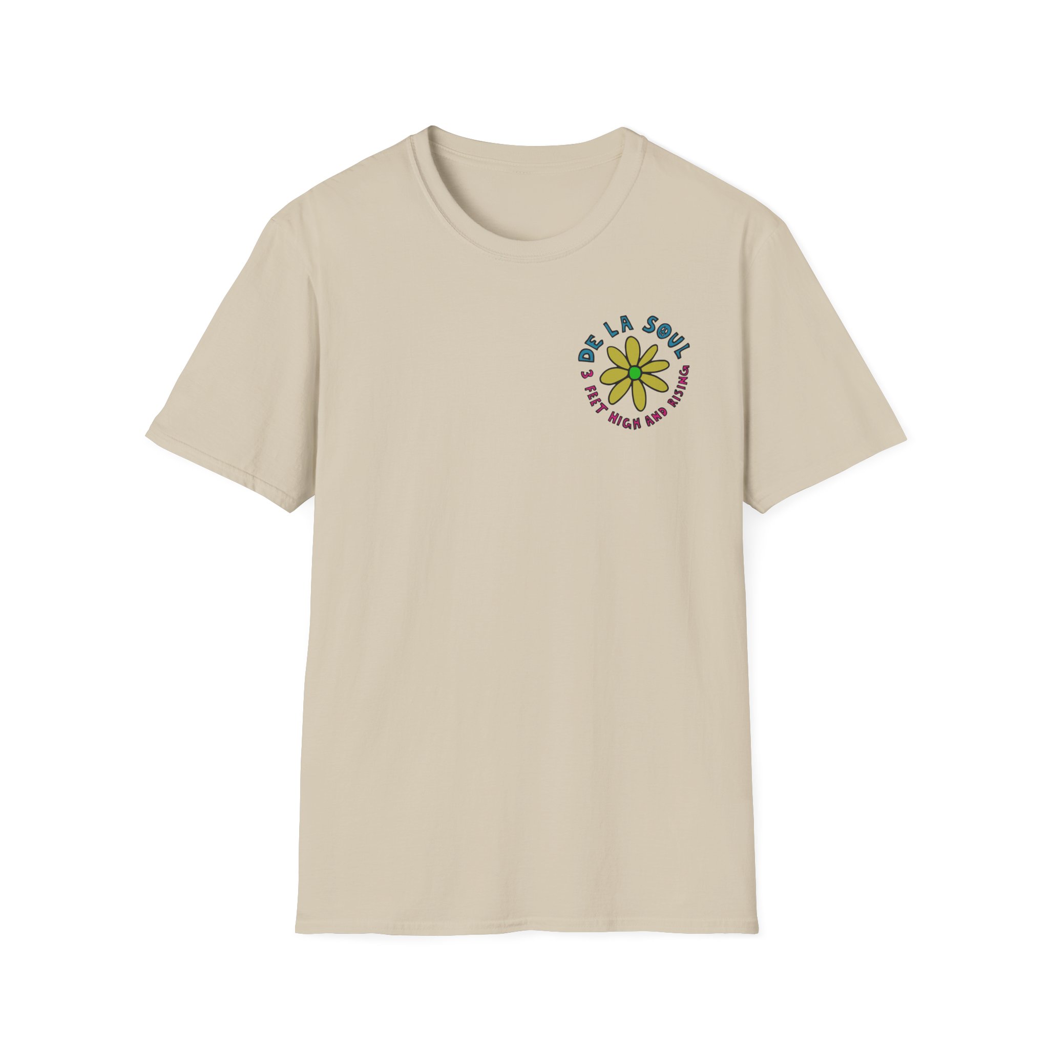 De La Soul 3 Feet High and Rising Unisex Softstyle T-Shirt