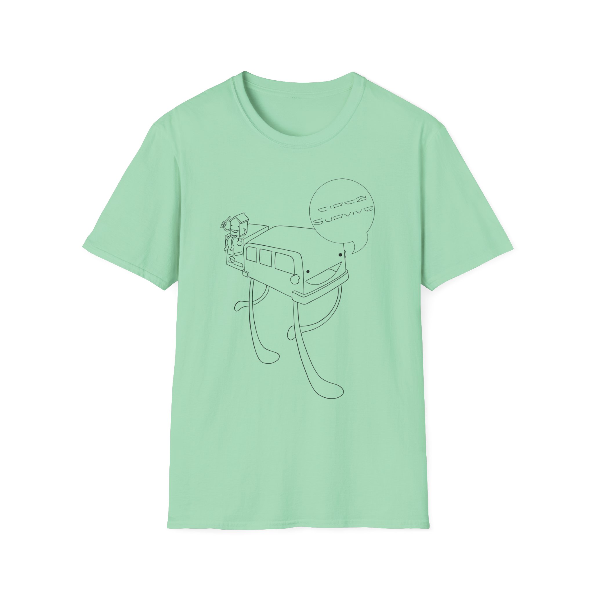 Circa Survive Bus Unisex Softstyle T-Shirt