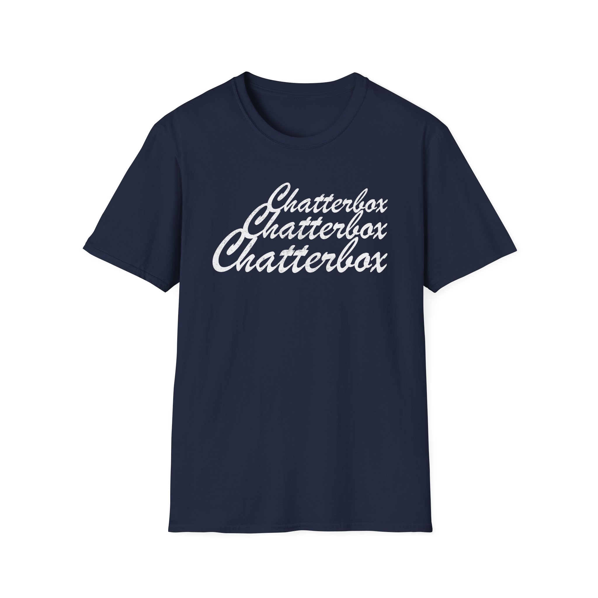 Chatterbox Design Worn by Johnny Ramone Unisex Softstyle T-Shirt