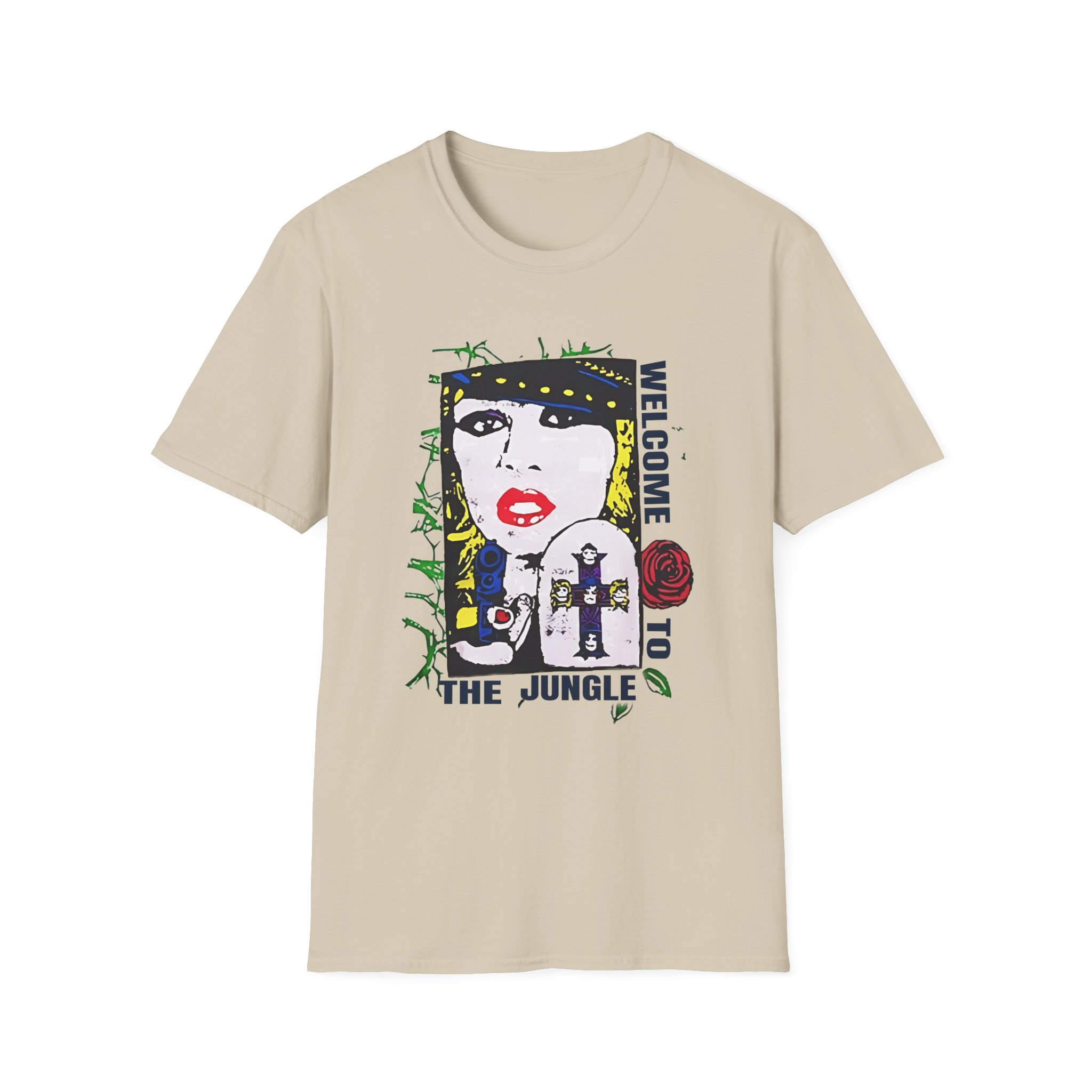 Guns N Roses Blonde Unisex Softstyle T-Shirt