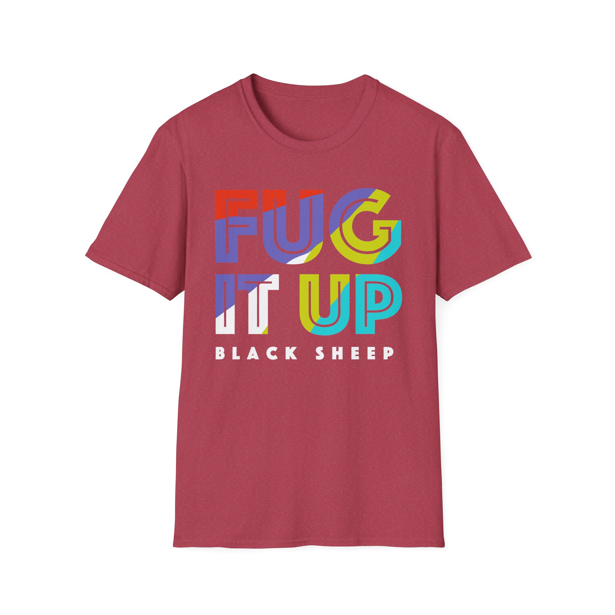 Black Sheep Fug It Up Unisex Softstyle T-Shirt