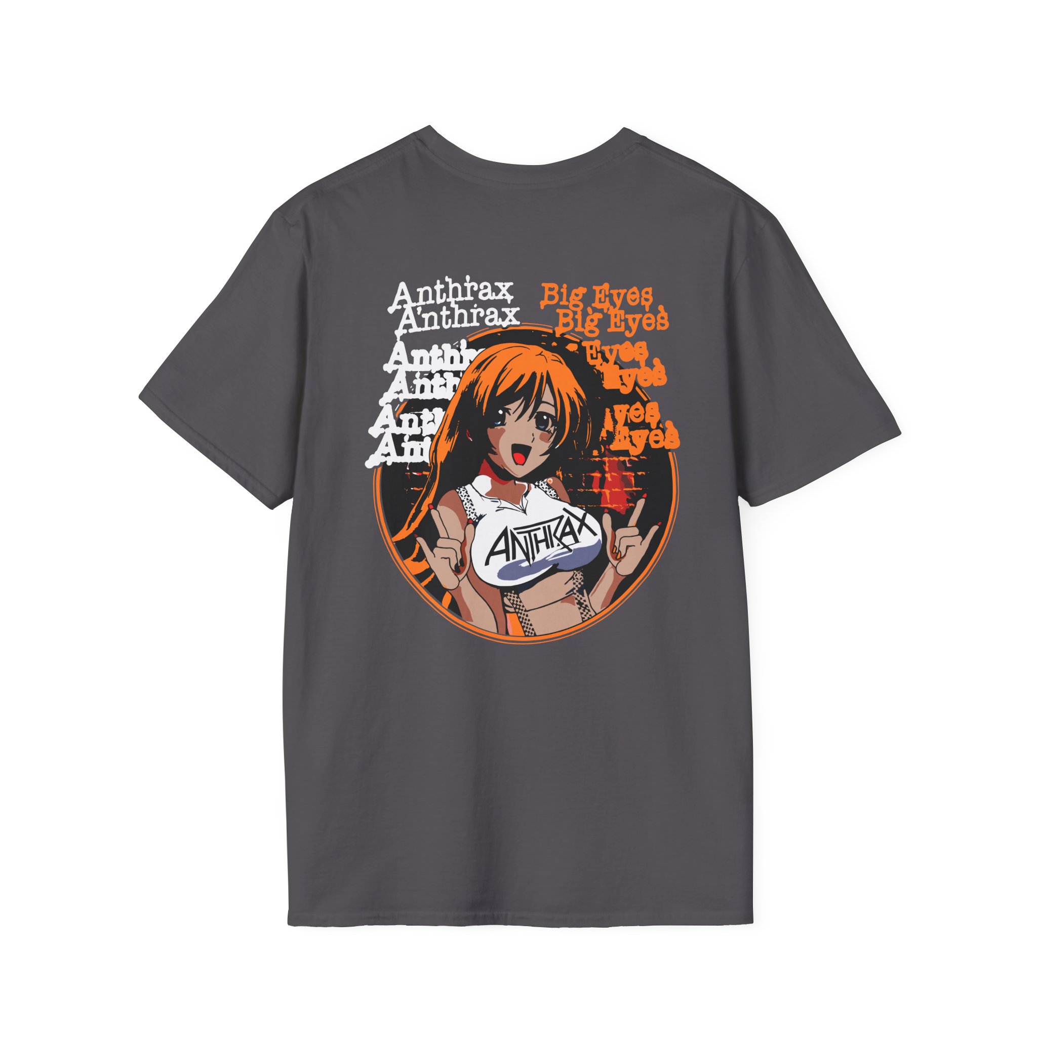 Anthrax Big Eyes Unisex Softstyle T-Shirt