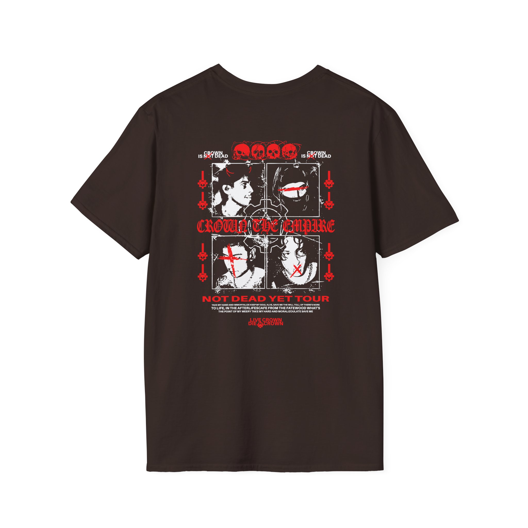 Crown the Empire Crown Is Dead Unisex Softstyle T-Shirt
