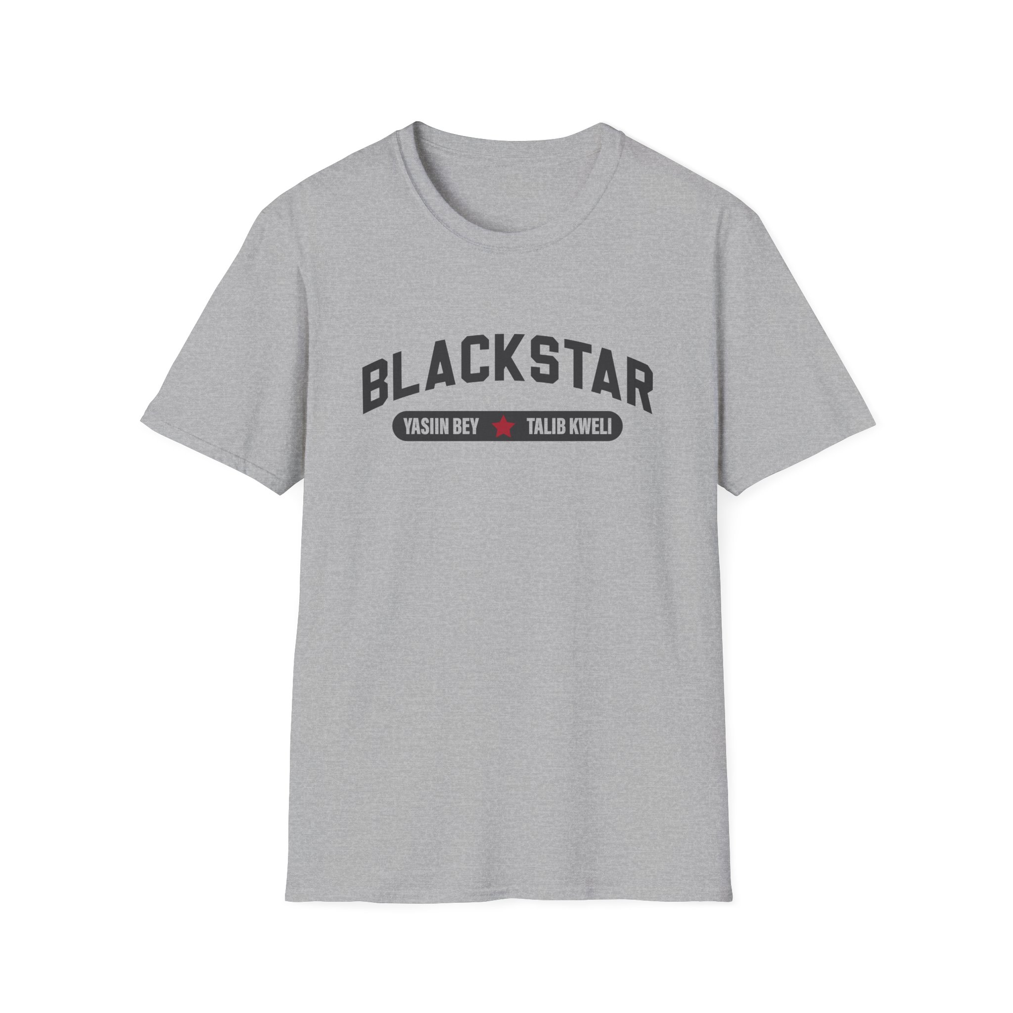 Black Star Varsity Unisex Softstyle T-Shirt