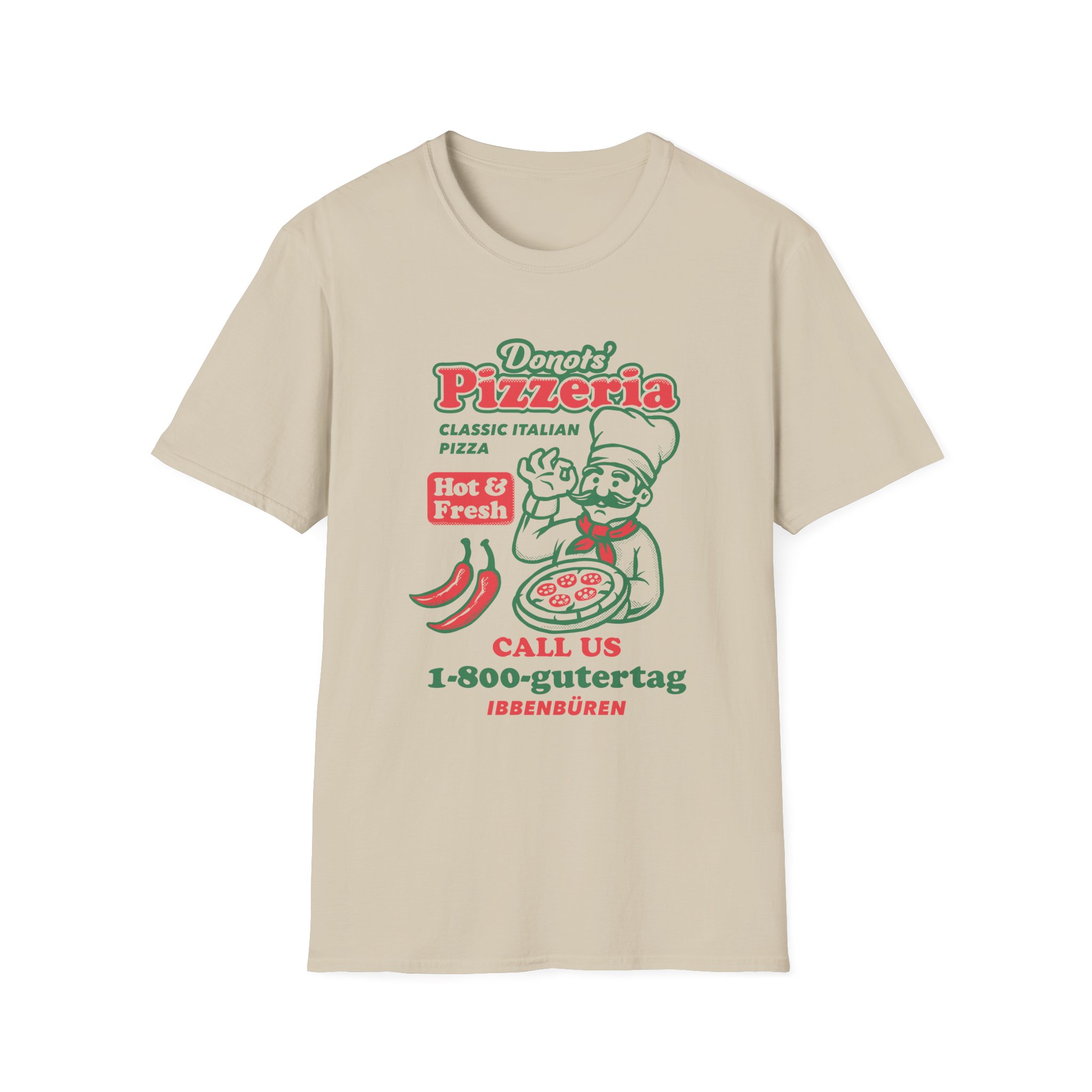 Donots Pizzeria Unisex Softstyle T-Shirt