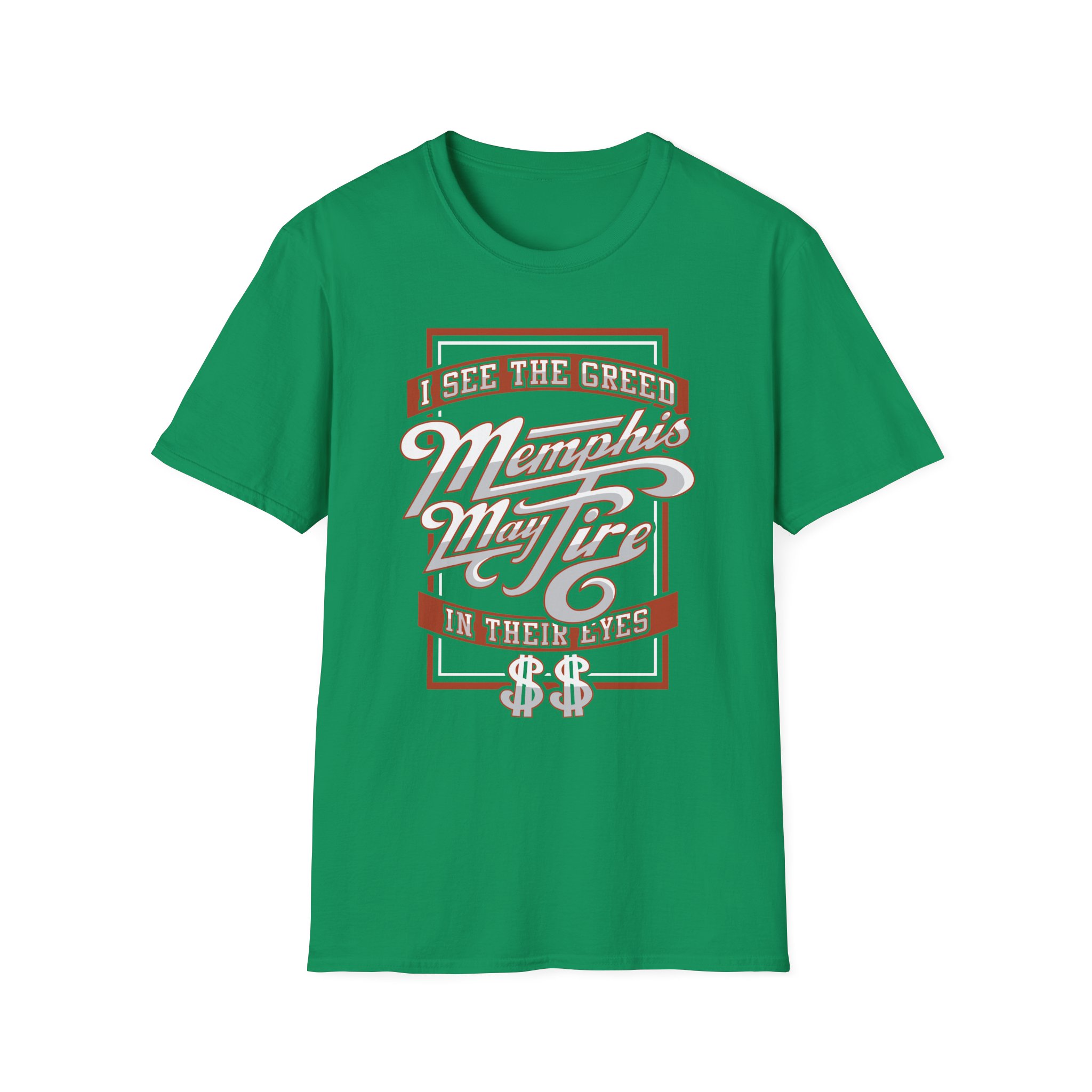 Memphis May Fire Greed Unisex Softstyle T-Shirt