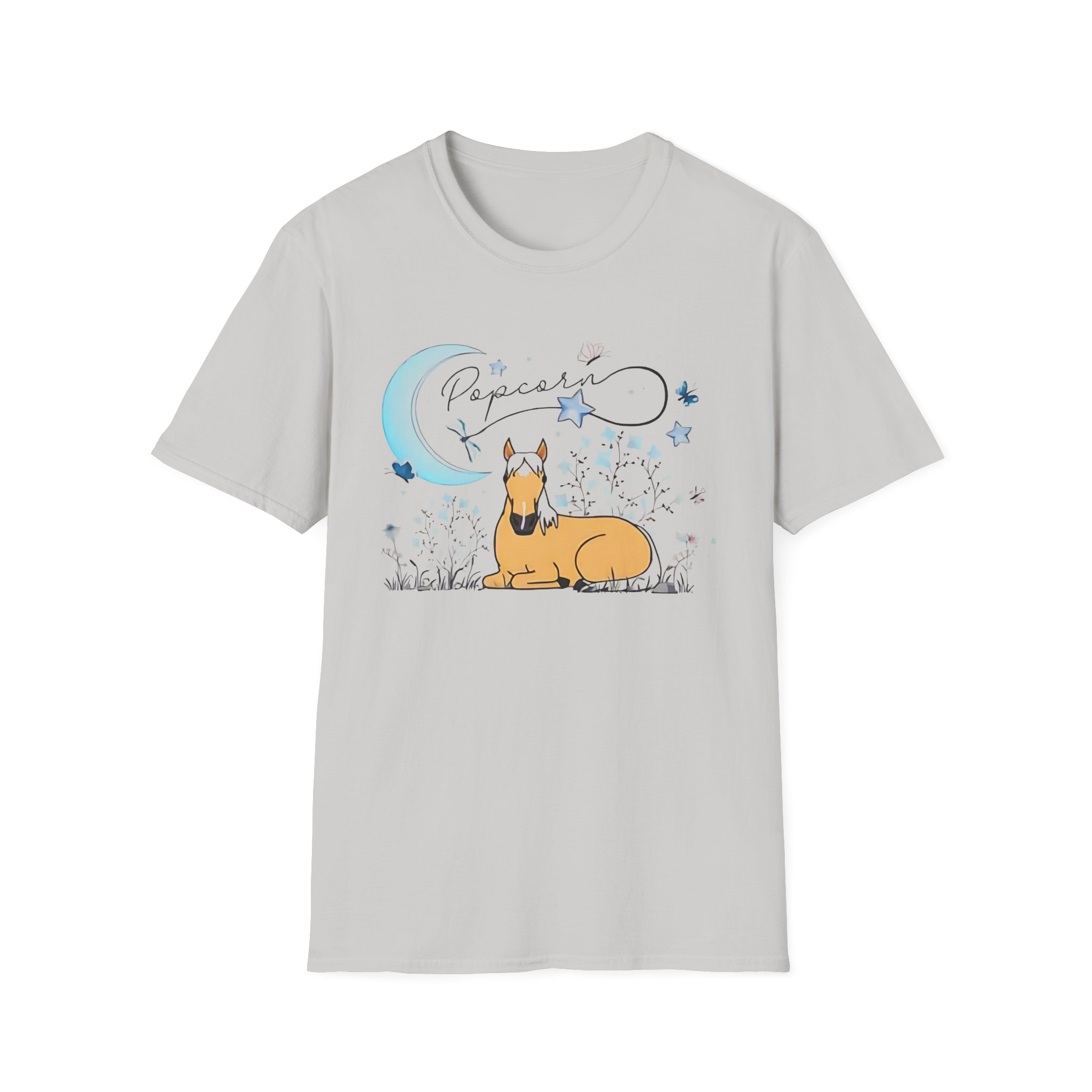 Harlow and Popcorn Unisex Softstyle T-Shirt