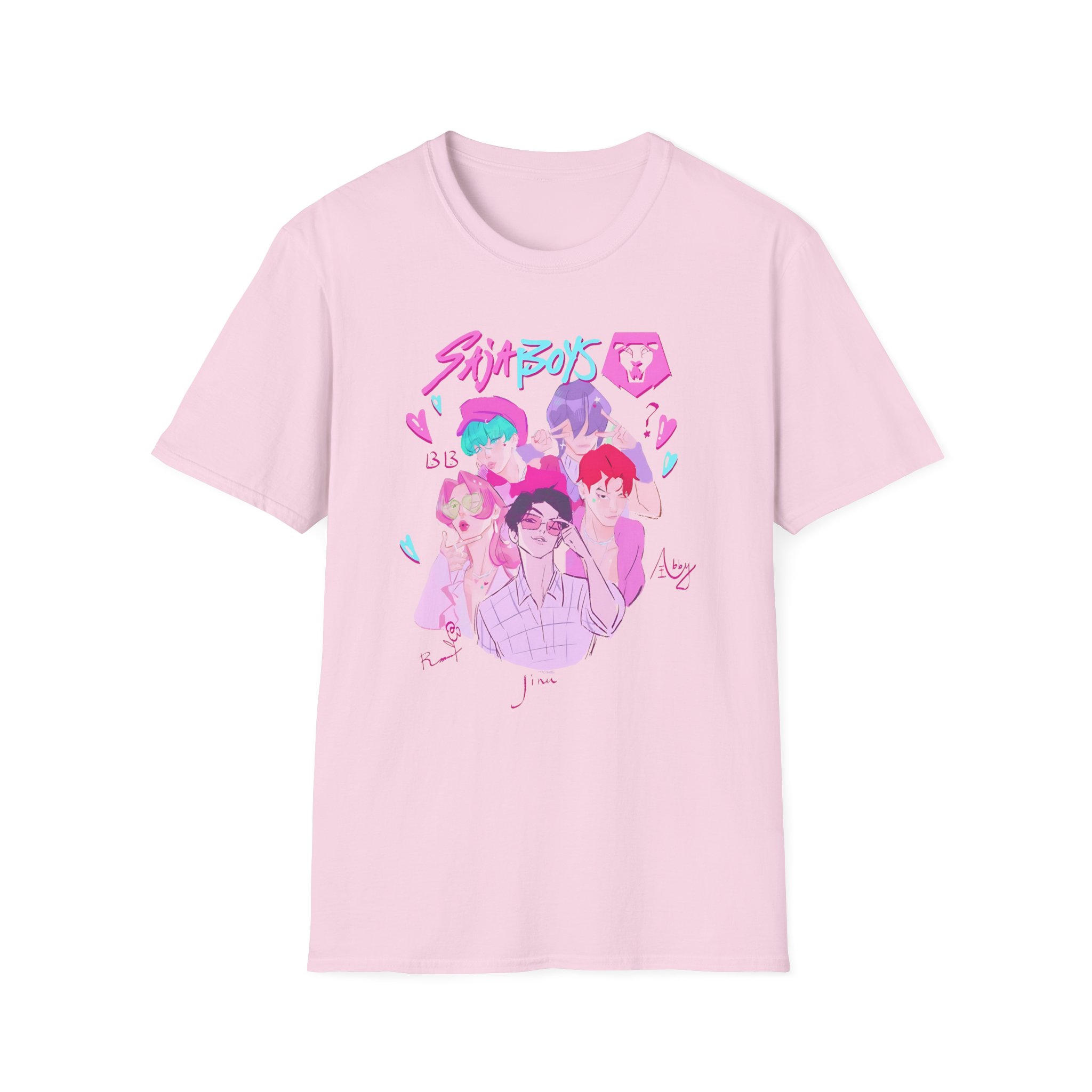 Kpop Demon Hunters Saja Boys Unisex Softstyle T-Shirt