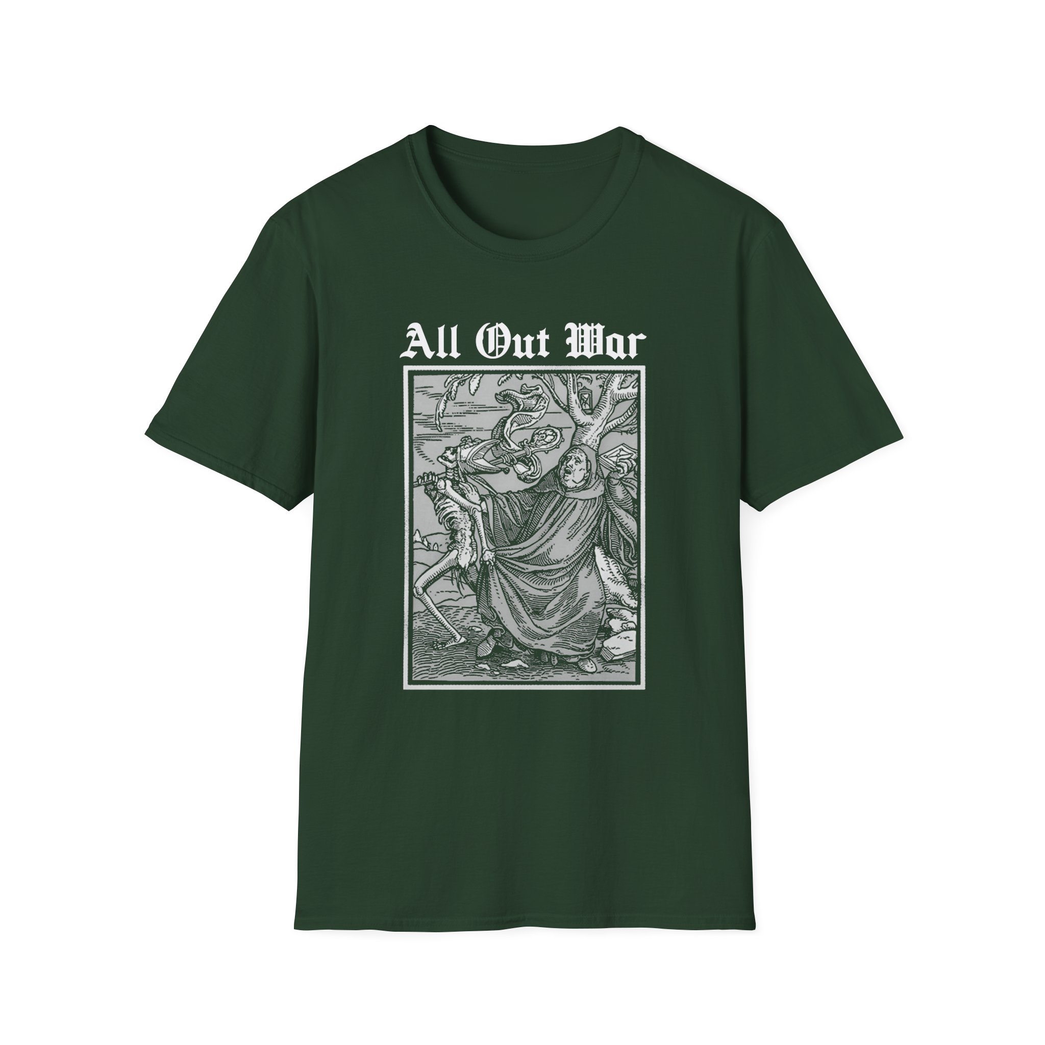 All Out War Dance of Death Unisex Softstyle T-Shirt