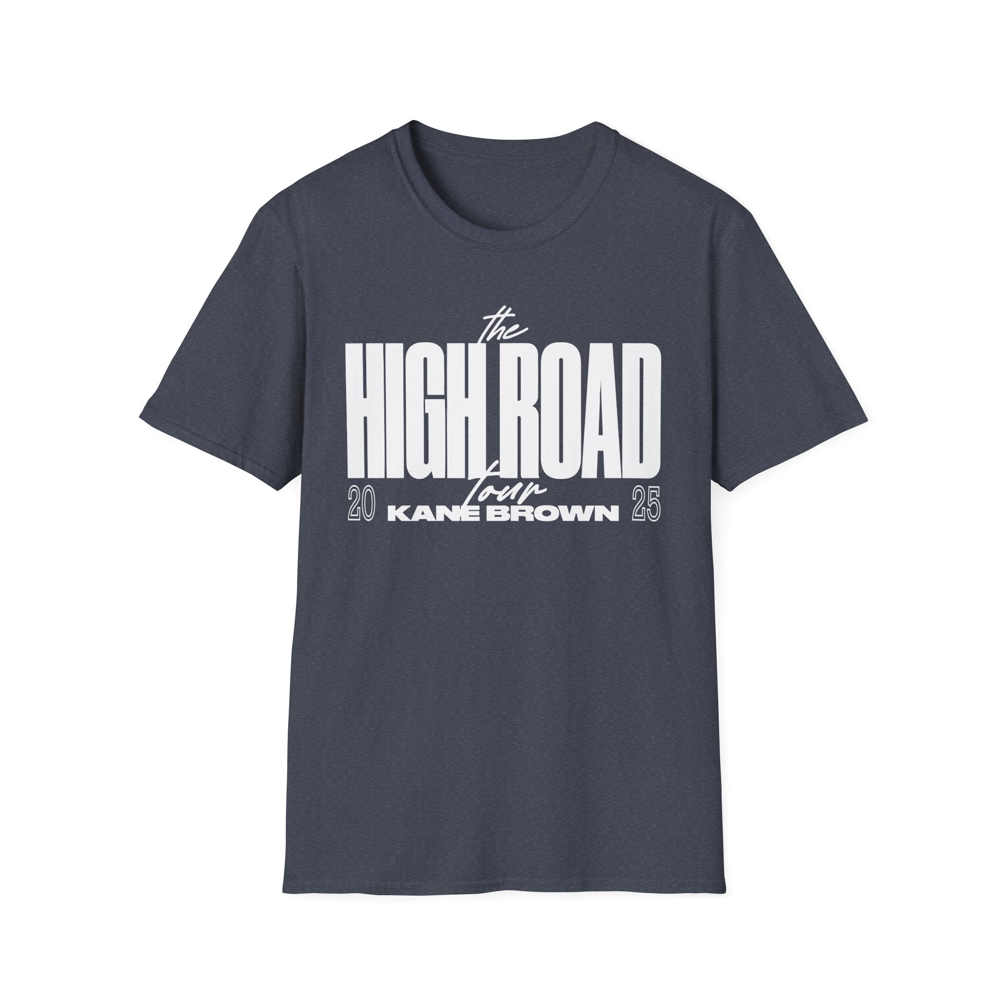 KB The High Road Text Unisex Softstyle T-Shirt