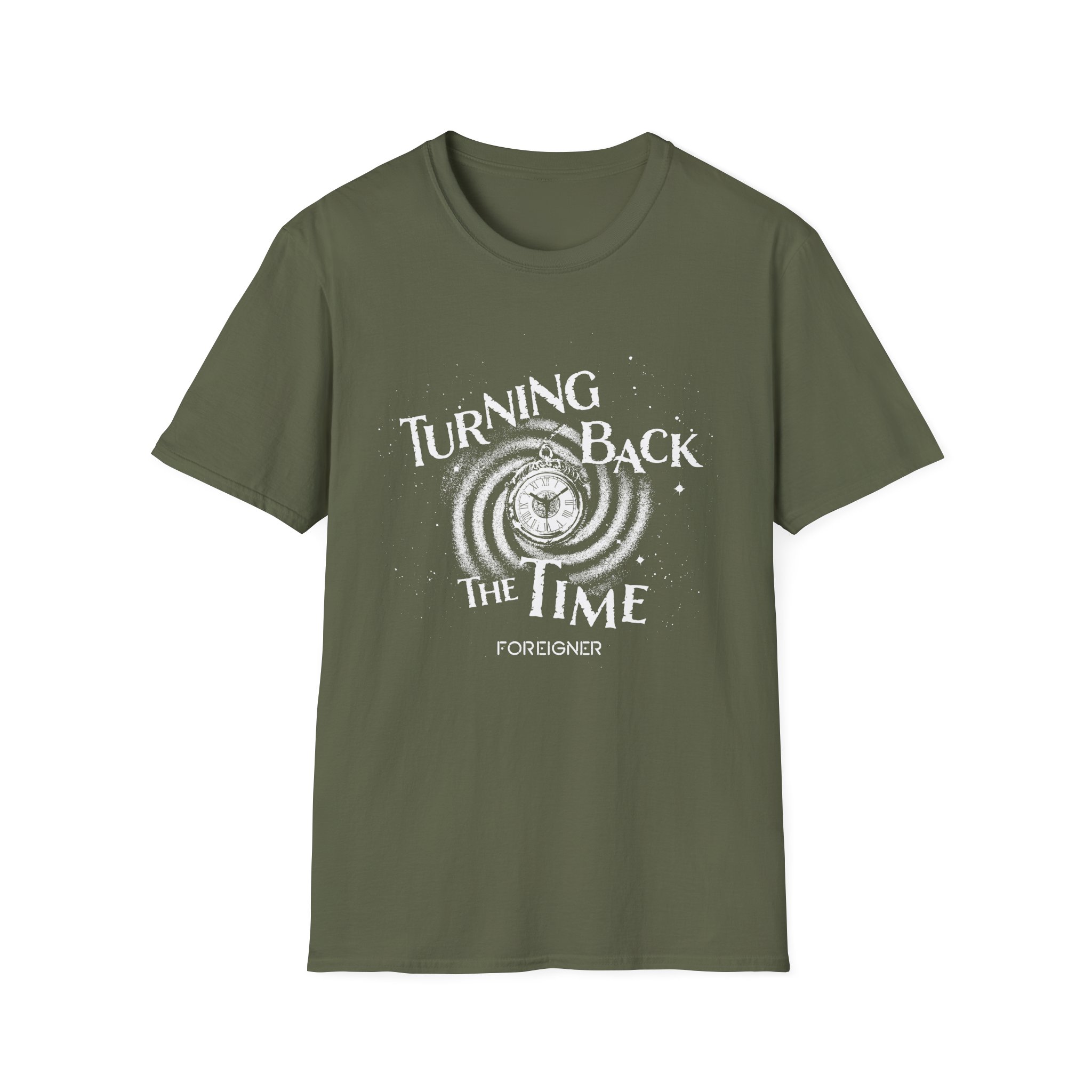 Foreigner Turning Back the Time Unisex Softstyle T-Shirt