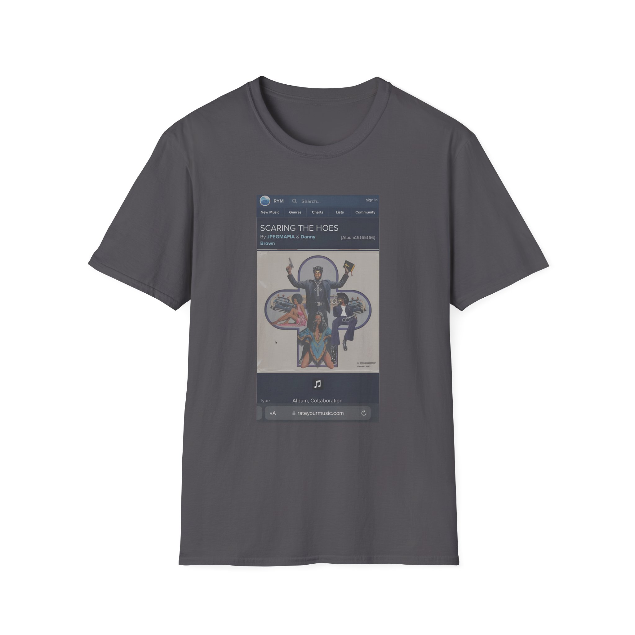 Jpegmafia RYM Hoes Unisex Softstyle T-Shirt